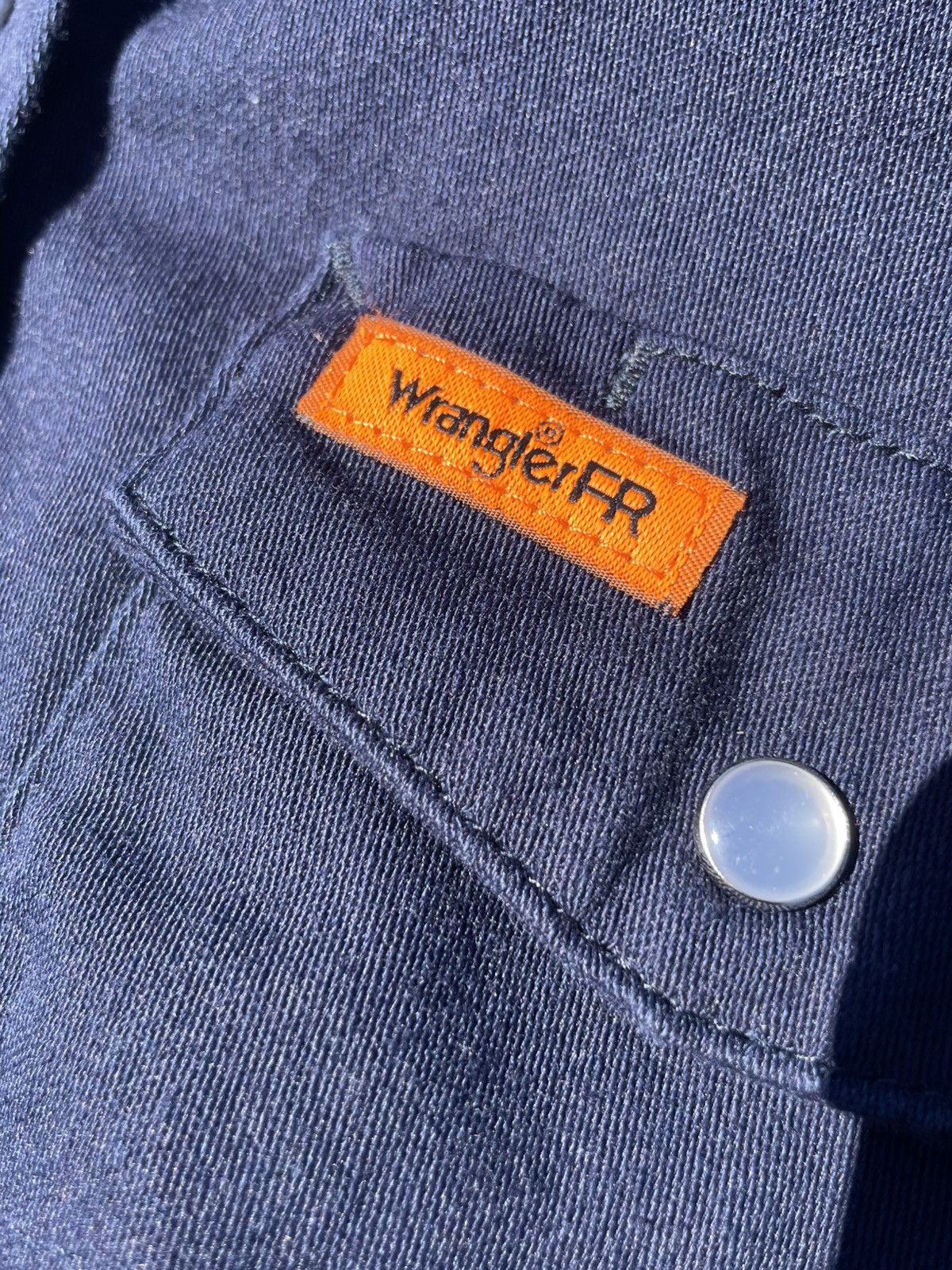 Wrangler Wrangler fire resistant button up light jacket Size US S / EU 44-46 / 1 - 4 Thumbnail
