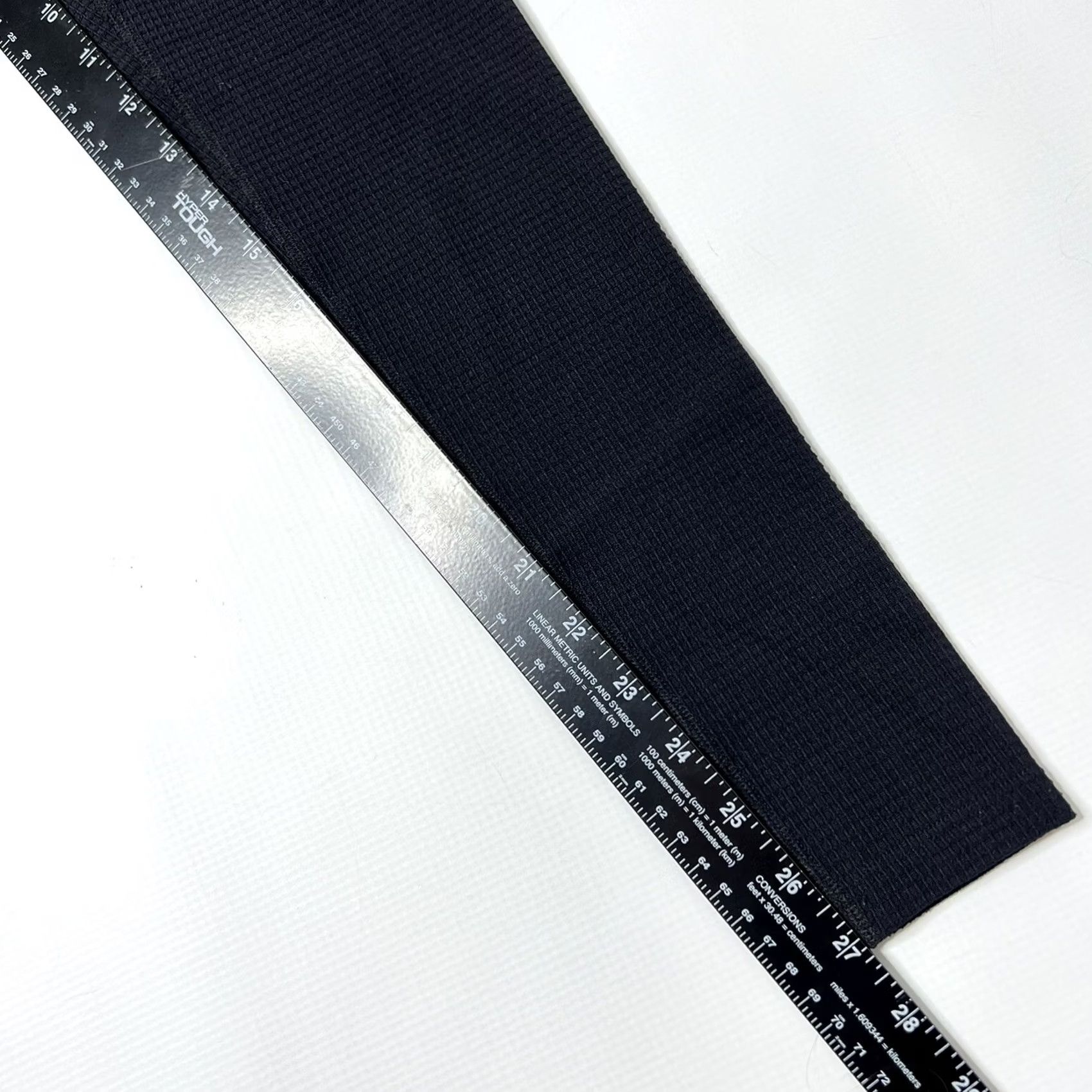 Vintage Year Of Ours Thermal Leggings S Black Pull On 137288 Size 28" / US 6 / IT 42 - 6 Thumbnail