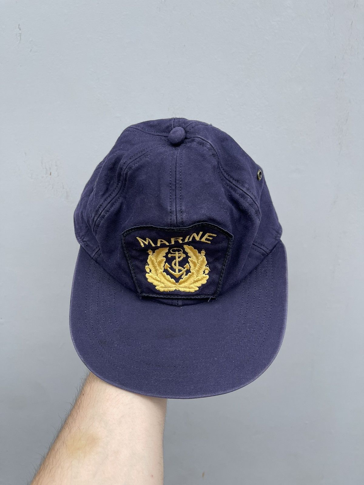 Vintage 80s/90s Vintage US Army Military Marine Embroidered Logo Cap Size ONE SIZE - 9 Thumbnail