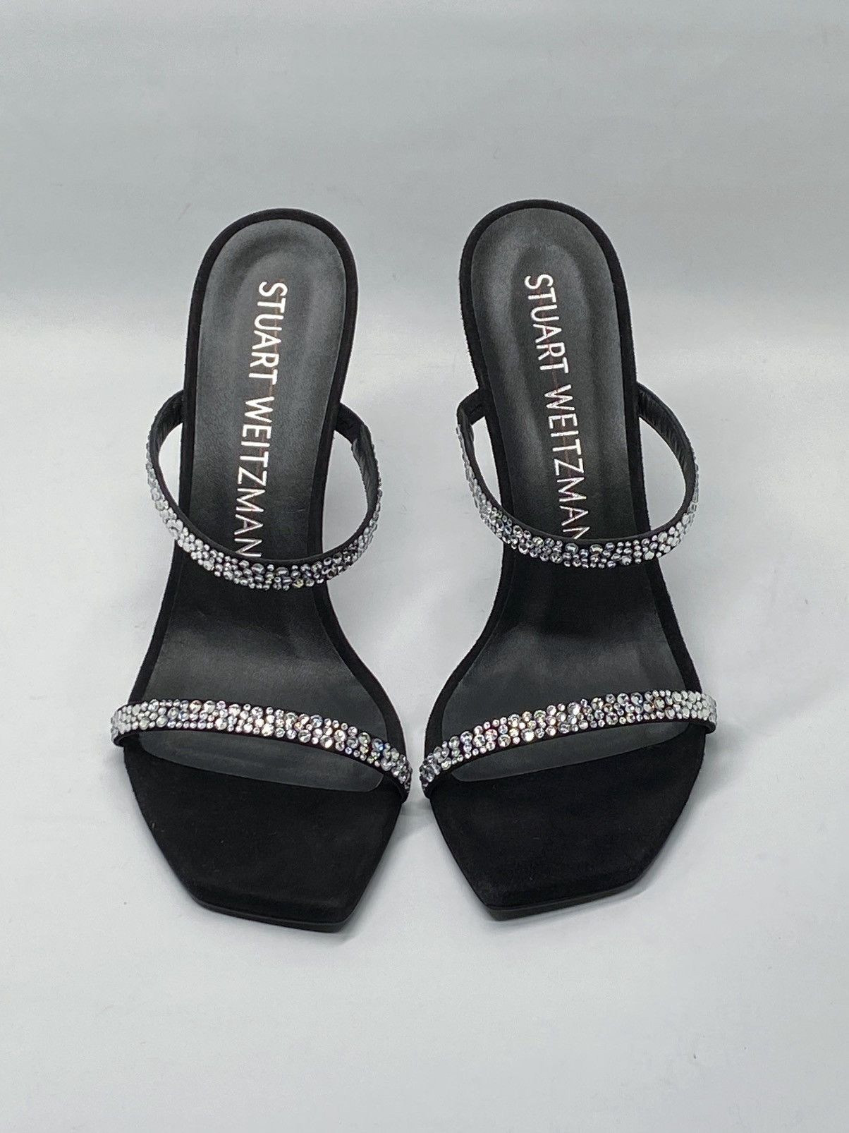 Stuart Weitzman Stuart Weitzman Suede Embellished Sandals size 9 Size US 9 / IT 39 - 2 Thumbnail