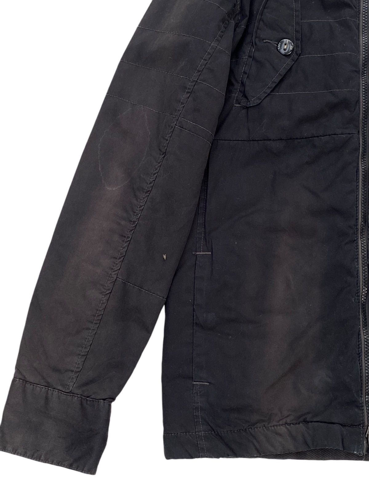 G-Star × Vintage Vtg G Star Raw Faded Black Jacket Quilted Size US L / EU 52-54 / 3 - 7 Thumbnail