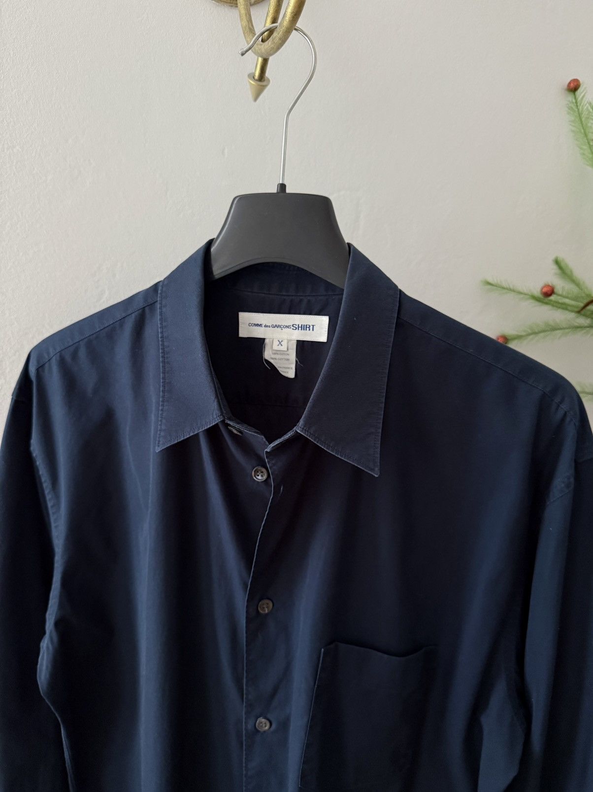 Comme des Garcons Comme Des Garcons SHIRT Button Up Shirt Size US XL / EU 56 / 4 - 2 Thumbnail