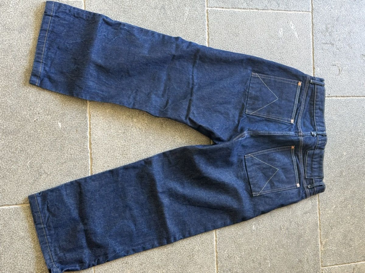CARSON WACH Straight Leg Raw Indigo Denim Size US 32 / EU 48 - 5 Thumbnail