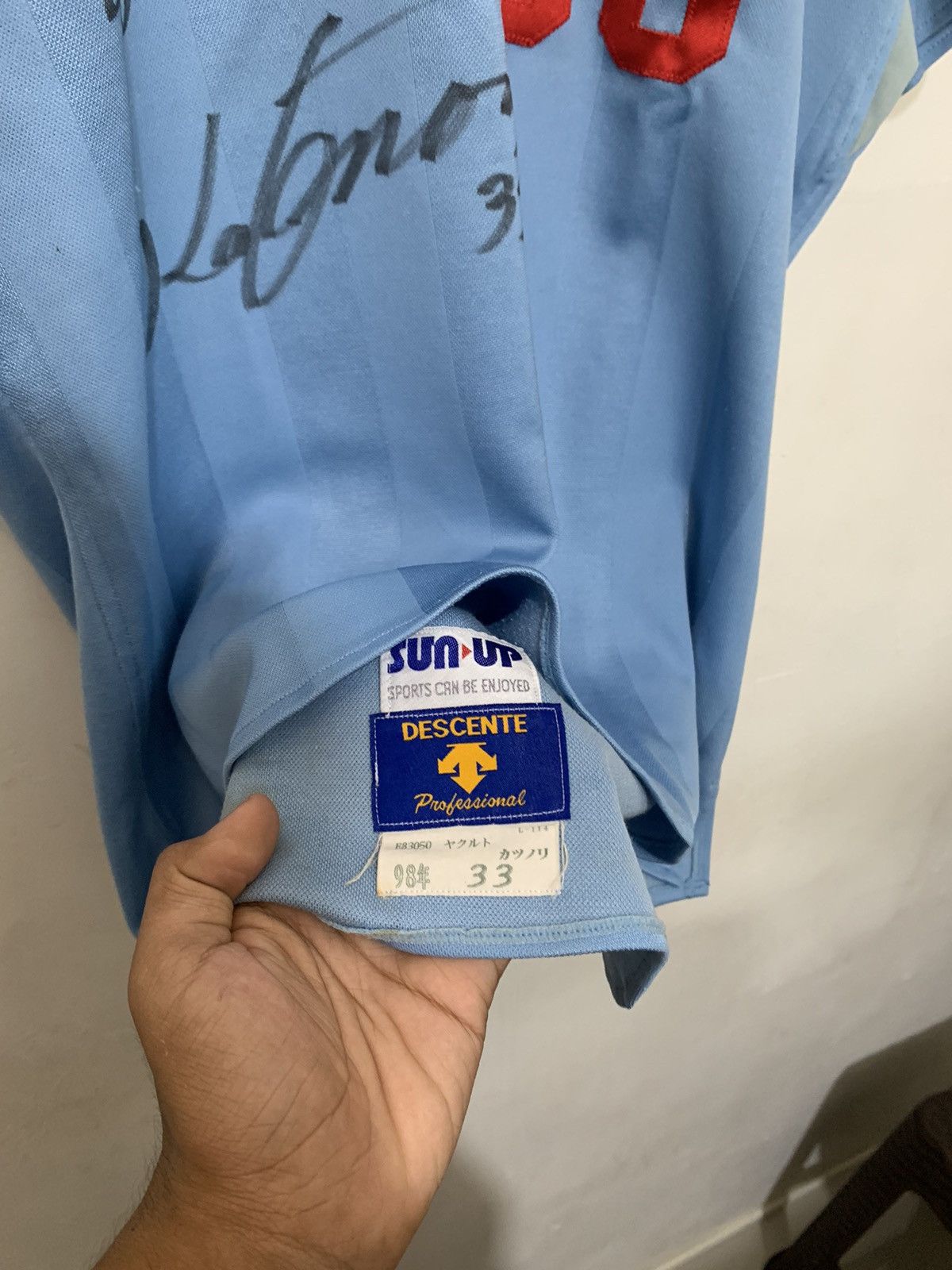 Other VINTAGE JERSEY BASEBALL “Tokyo yakult swallow” Size US XL / EU 56 / 4 - 7 Thumbnail