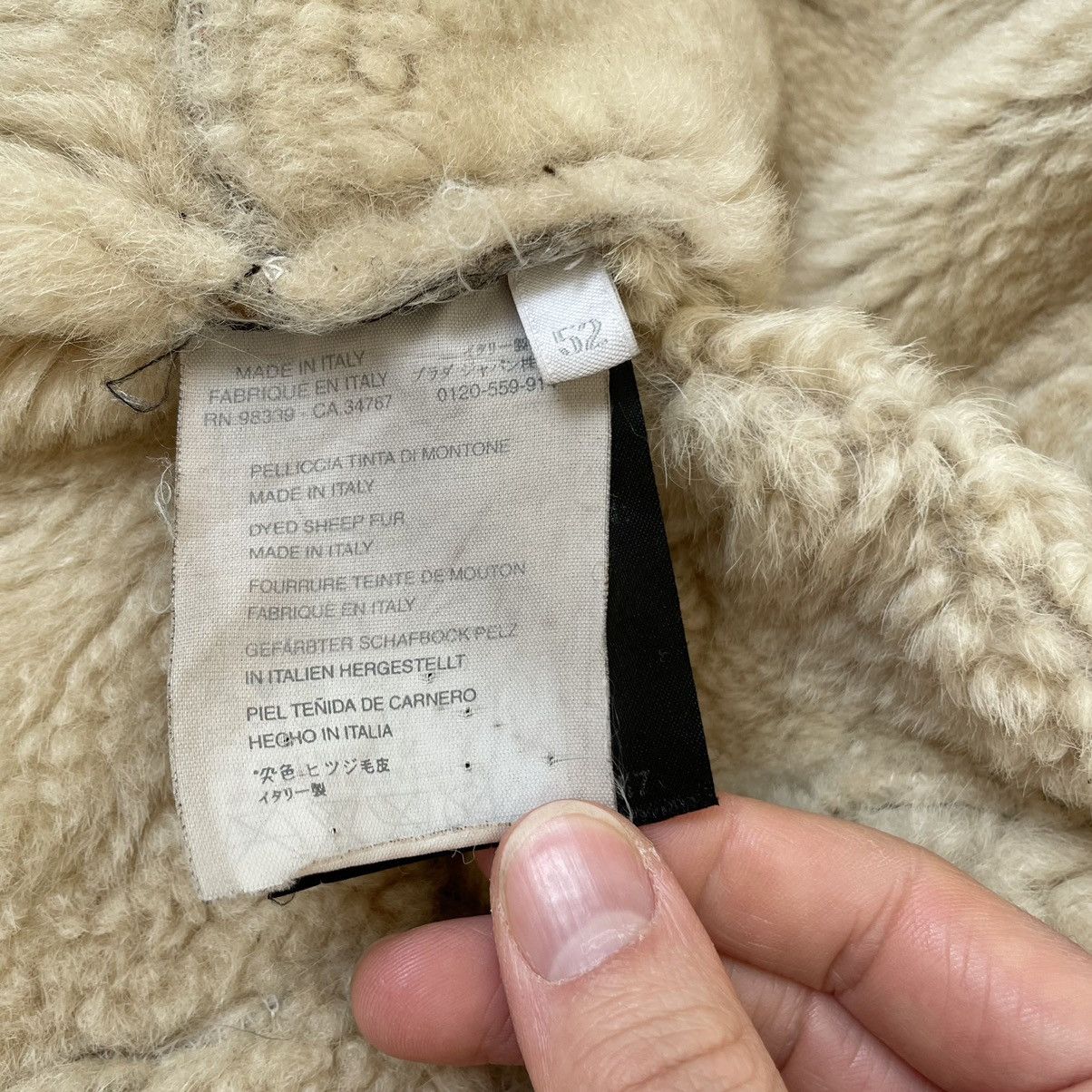 Miu Miu Mid 2000s Tan Shearling Jacket Size US M / EU 48-50 / 2 - 12 Thumbnail