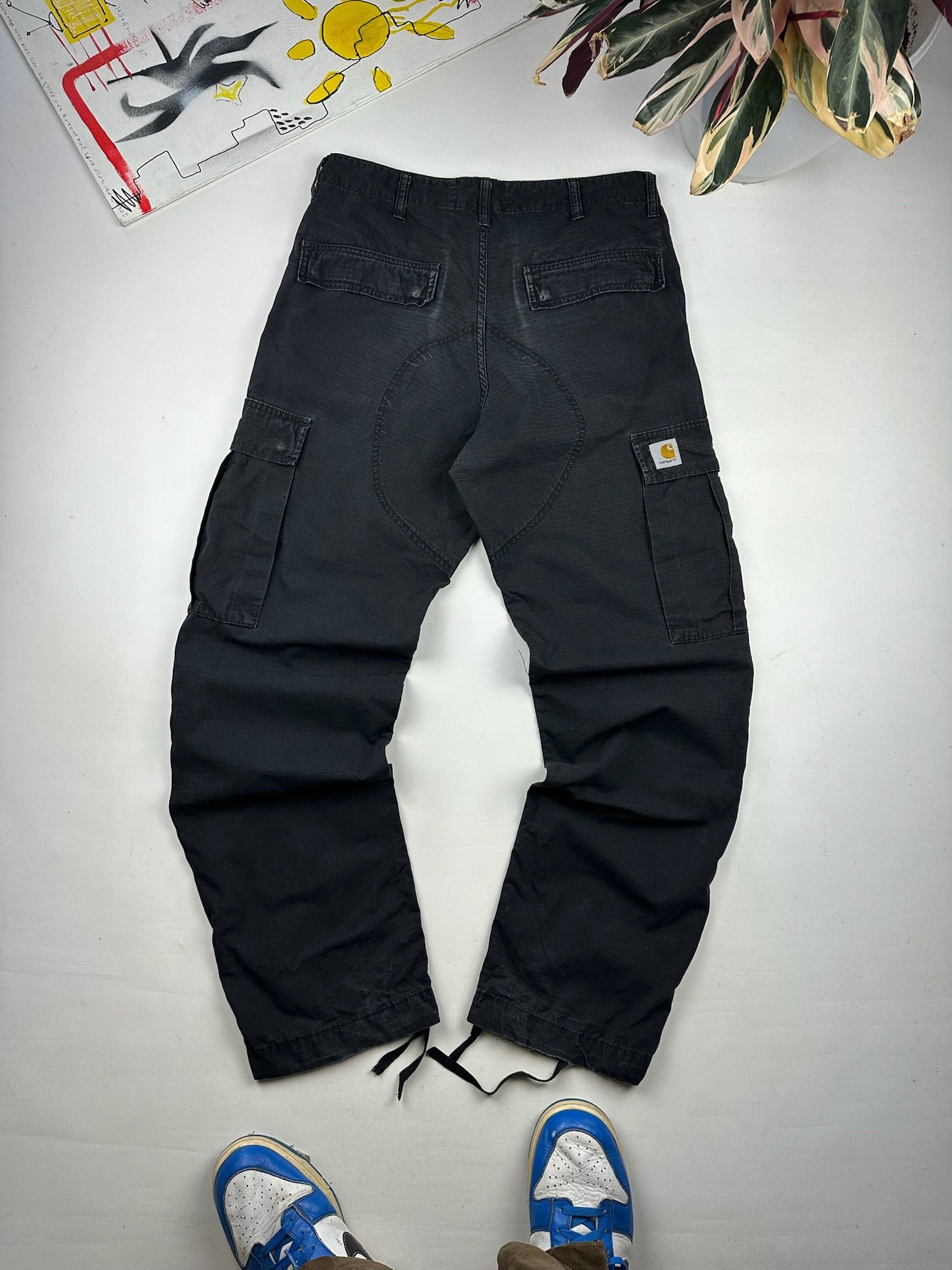 Carhartt pants cargo baggy black