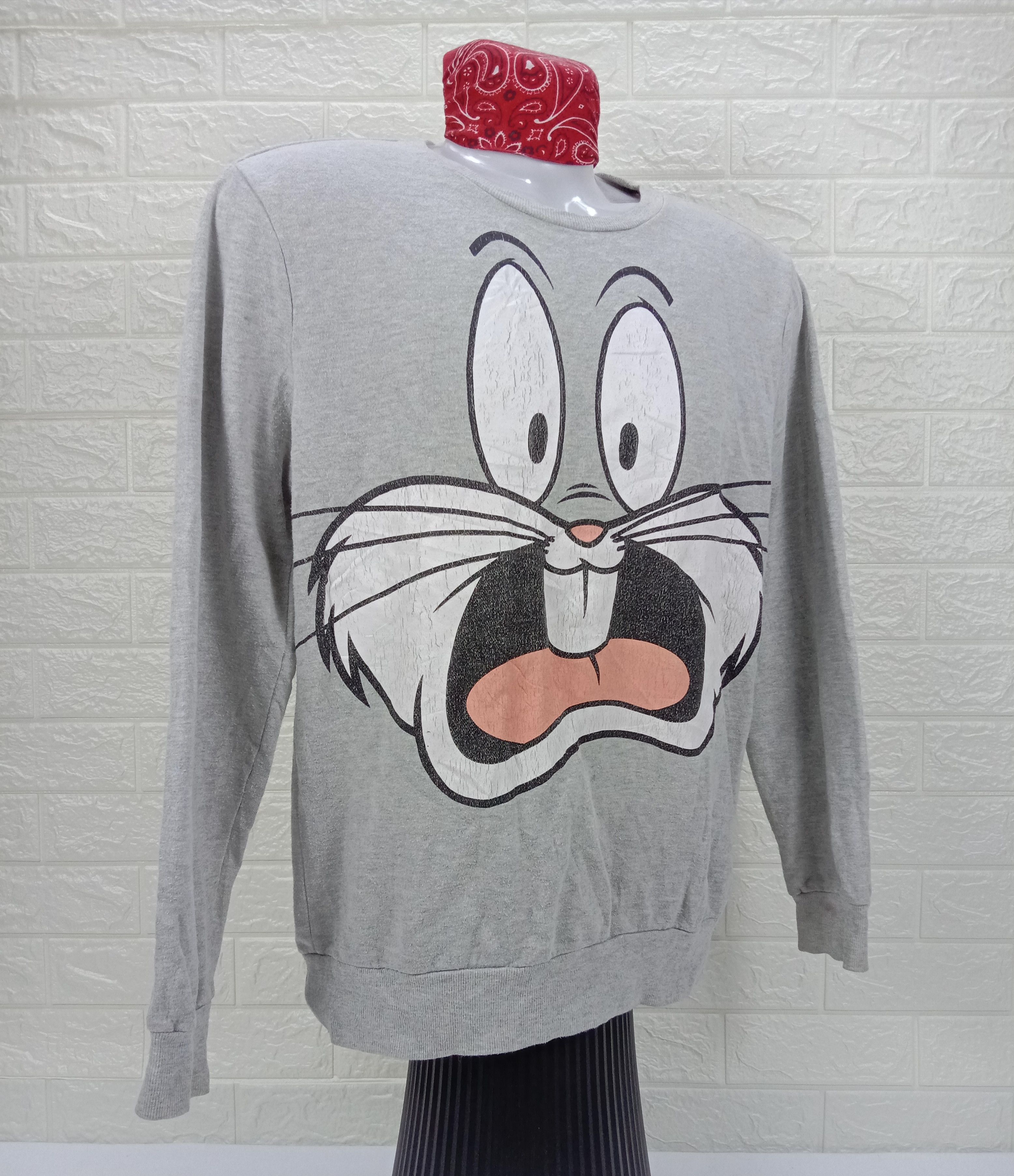Cartoon Network Vintage Bugs Bunny Over Printed Sweatshirt Size US L / EU 52-54 / 3 - 2 Thumbnail