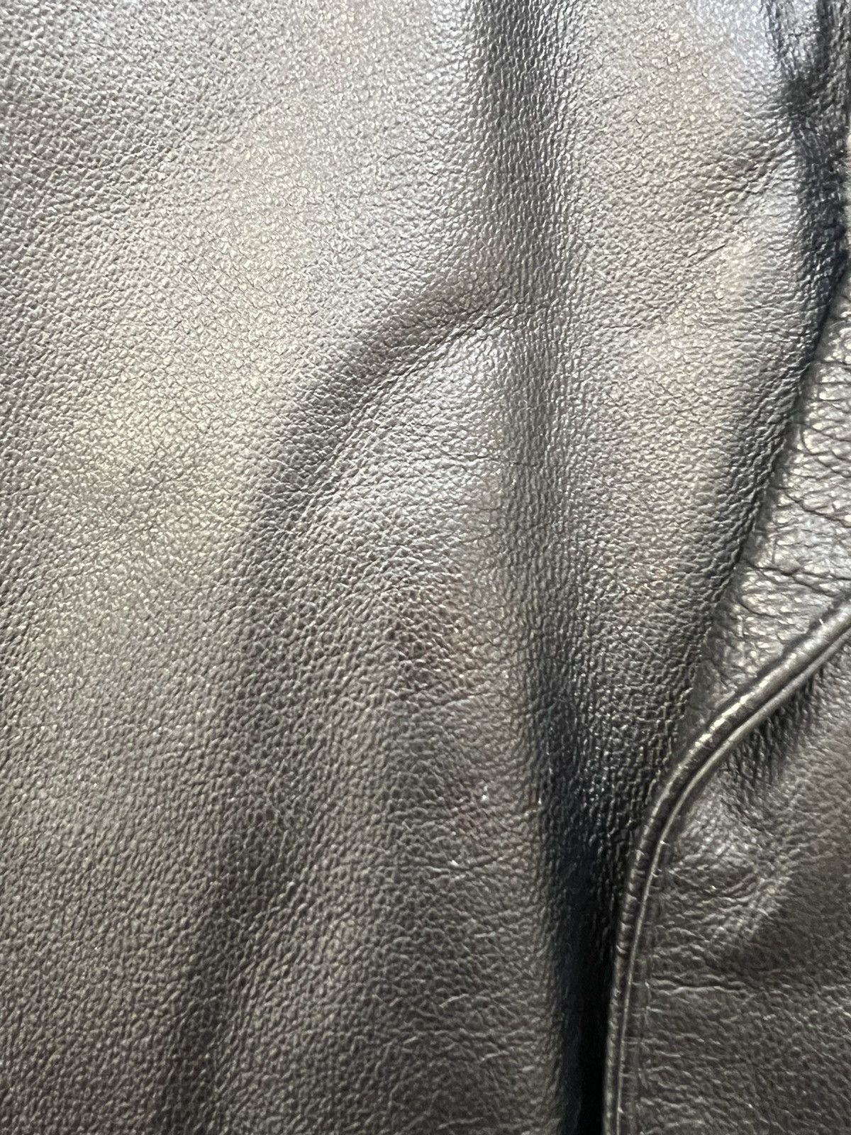 Oscar Piel × Vintage Vintage USA Eagle Oscar Piel Biker Leather Jacket Size US L / EU 52-54 / 3 - 6 Thumbnail