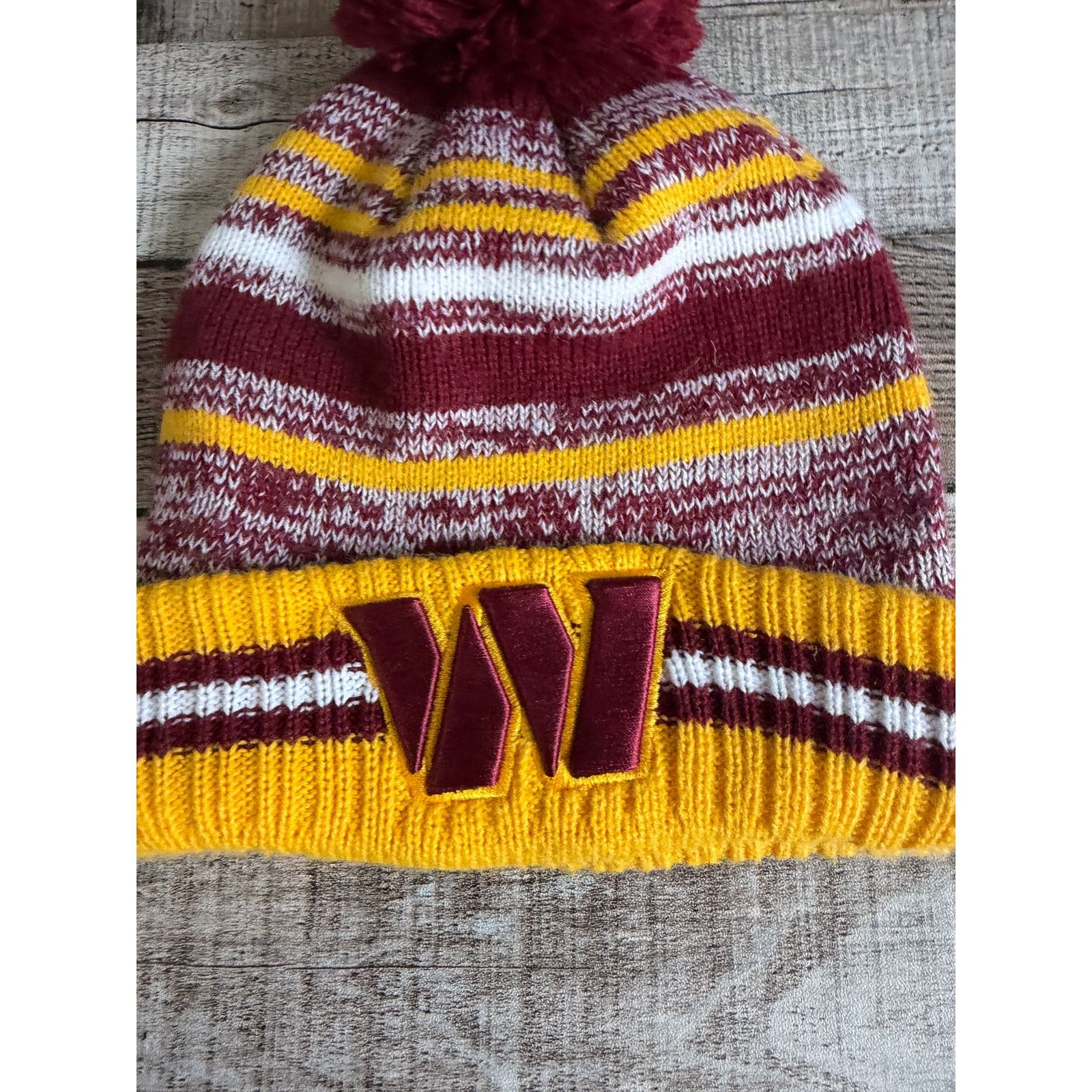 New Era Washington Commanders New Era NFL Football Winter Hat/Beanie Size ONE SIZE - 2 Thumbnail