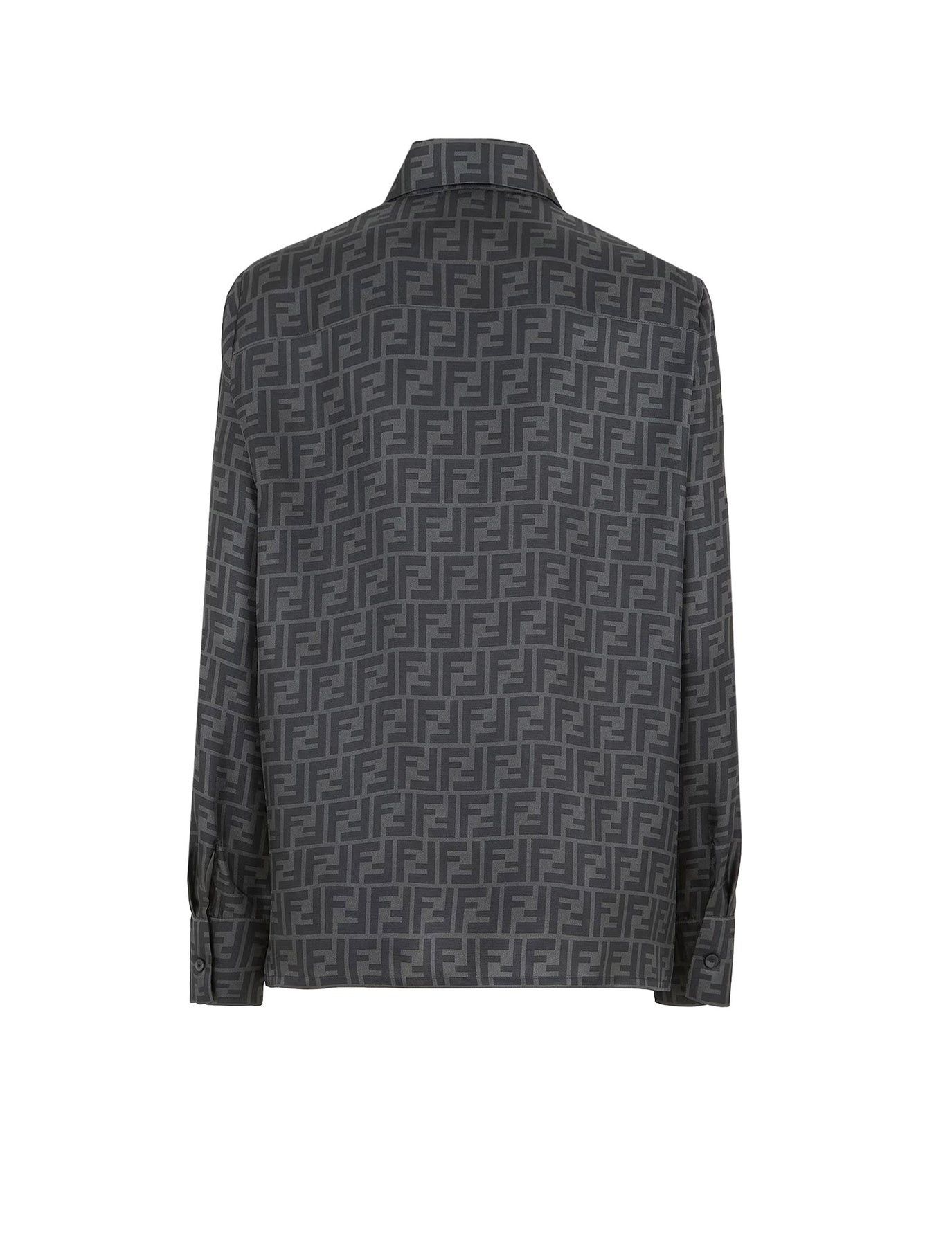 Fendi o1s1wg110425 Shirts in Black Size XXL / US 16-18 / IT 52-54 - 2 Thumbnail