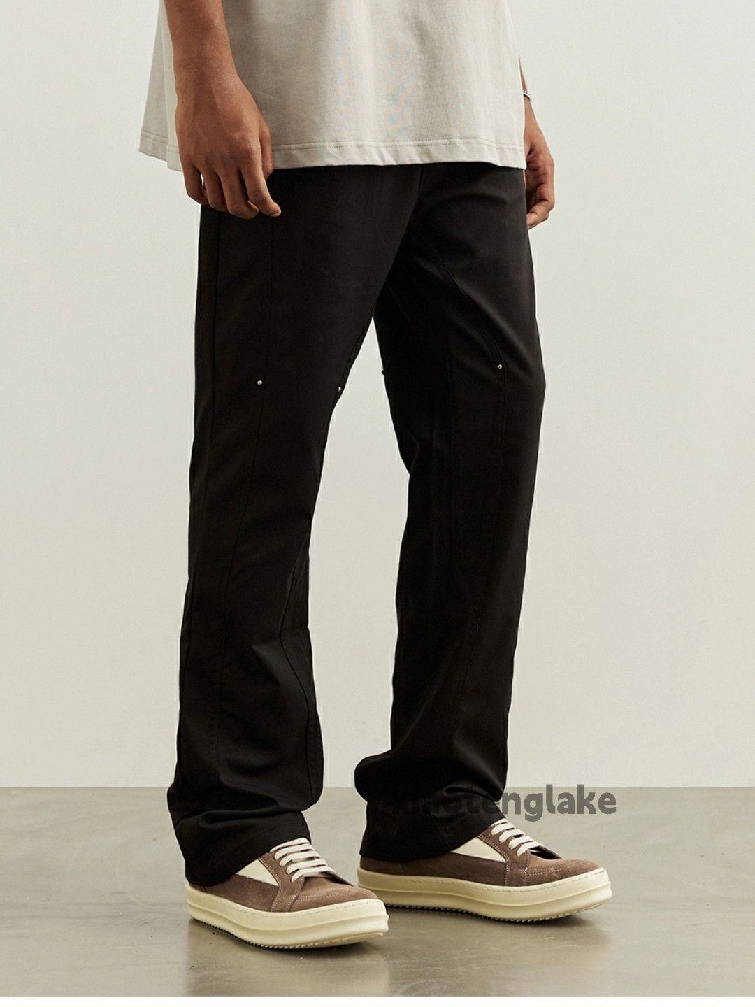 patchwork punk yuppie skate hiphop flared pants