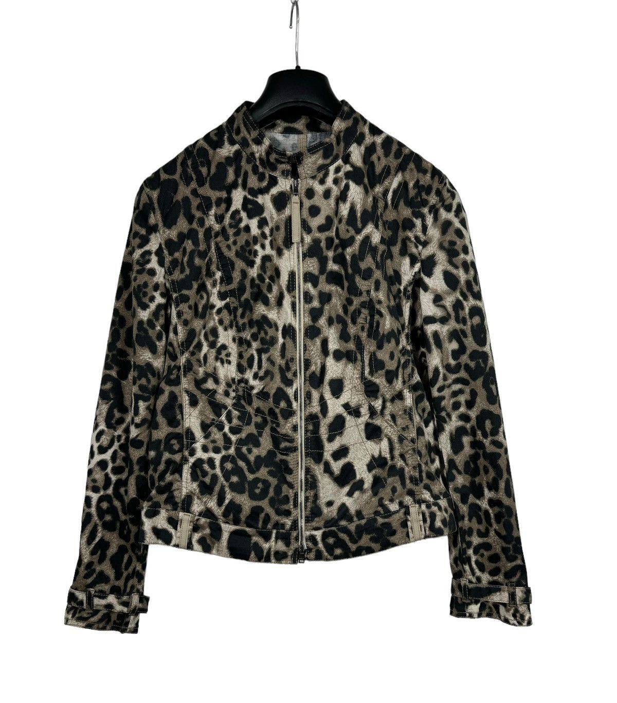Other Marc Cain Leopard Printed Zip Jacket Cotton size 5 Size L / US 10 / IT 46 - 8 Thumbnail