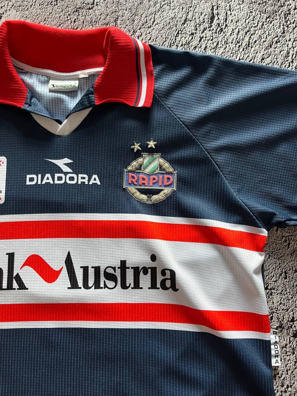 Diadora × Vintage SK Rapid Wien 1998/99 Vintage Y2K Soccer Football Jersey Size US XL / EU 56 / 4 - 3 Thumbnail
