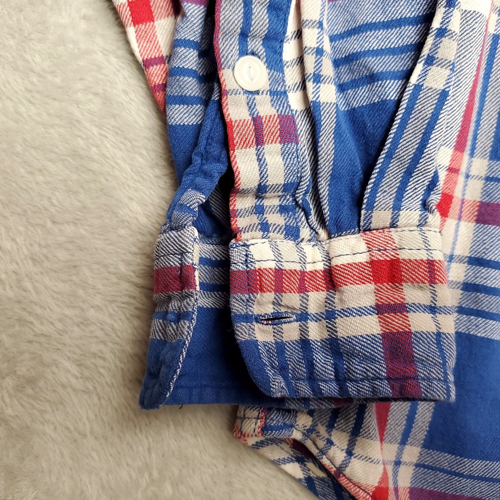 Old Navy VINTAGE Old Navy Flannel Shirt Mens M Blue Plaid 100% Cotton Outdoor Button-Up Casual Mens Size US M / EU 48-50 / 2 - 3 Thumbnail