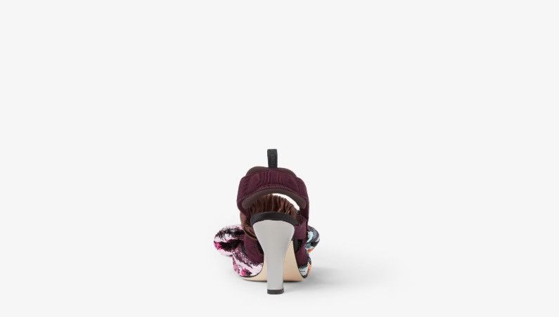 Fendi os11x0526 Colibrì Sequinned Slingbacks Pumps in Multicolor Size US 9 / IT 39 - 3 Thumbnail
