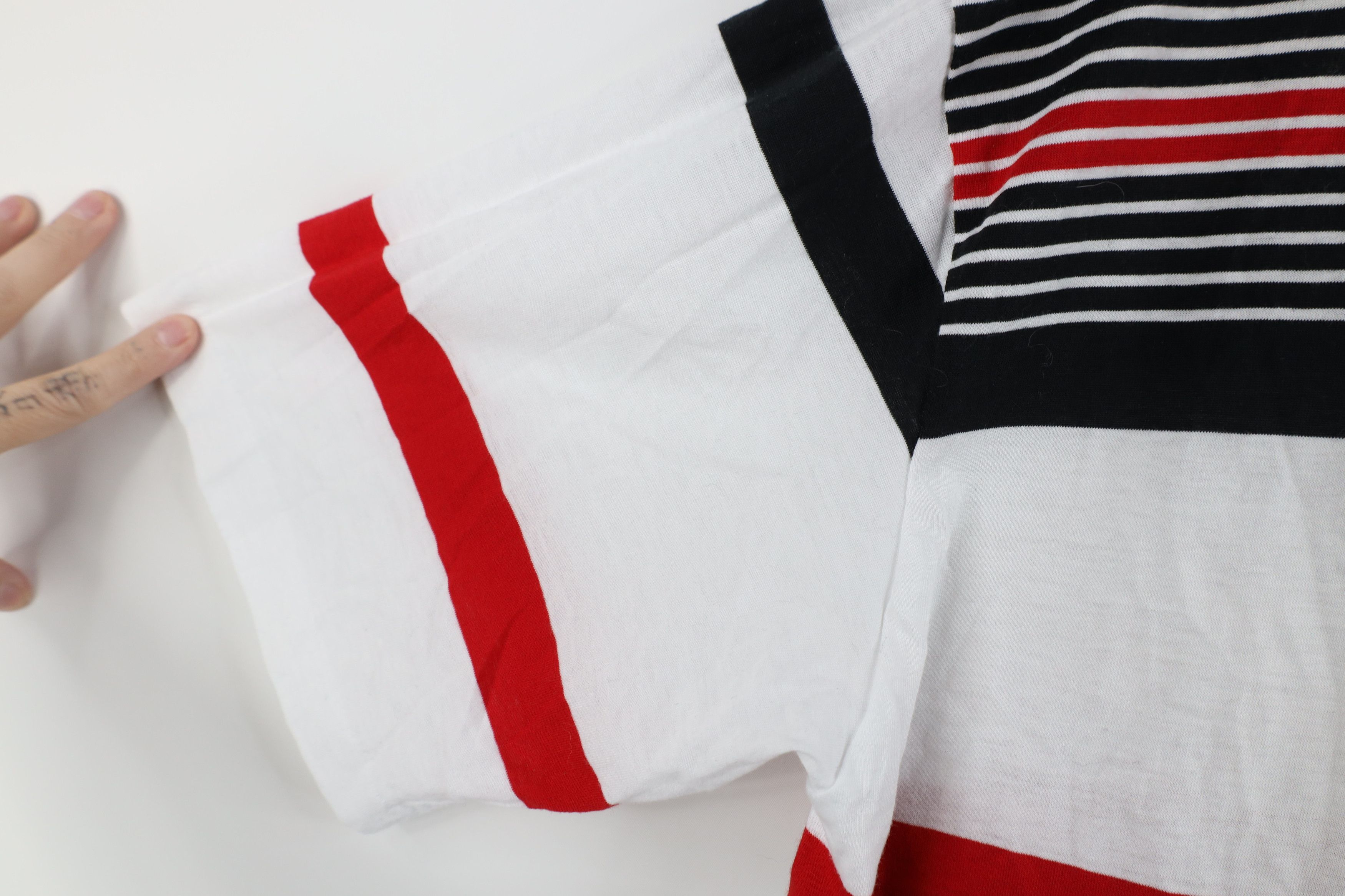 Vintage Vintage 90s Streetwear Block Knit Collared Golf Polo Shirt Size US XL / EU 56 / 4 - 7 Thumbnail