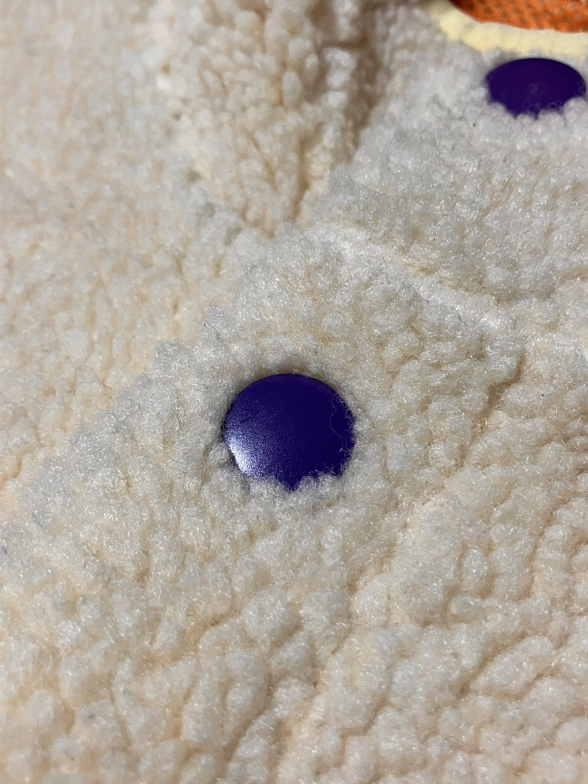 Alltimers Alltimers Sherpa Fleece Pullover – Ivory / Half Snap Size US M / EU 48-50 / 2 - 6 Thumbnail