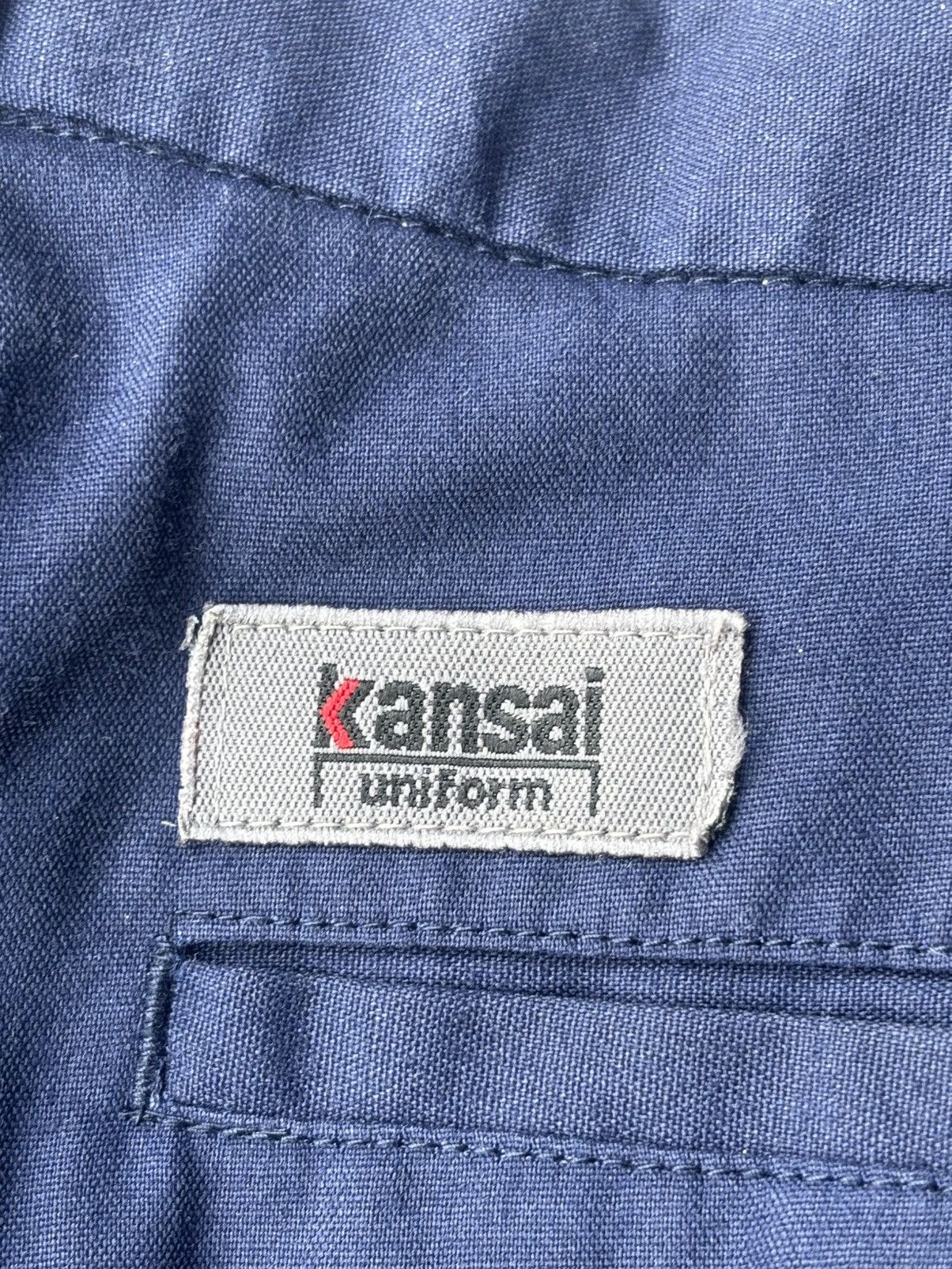 Kansai Yamamoto Vintage Kansai Uniform Casual Pants Navy Size US 30 / EU 46 - 3 Thumbnail
