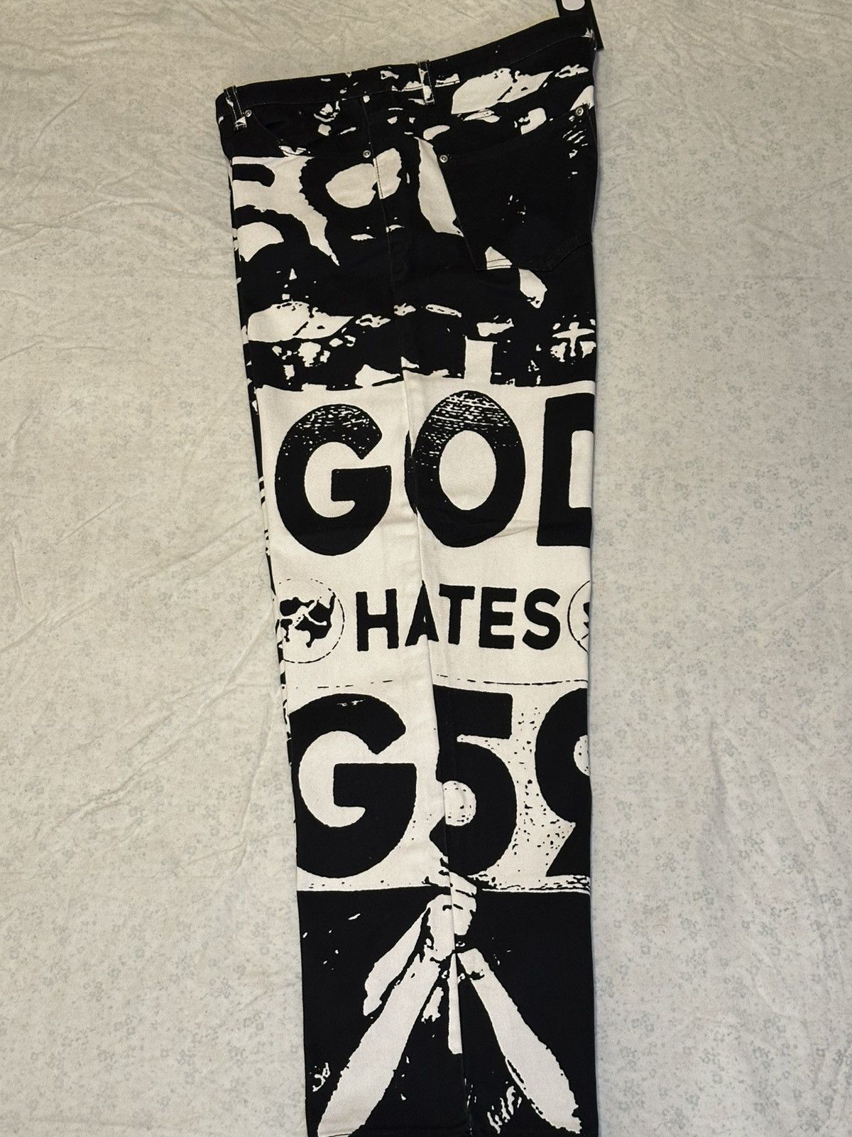 G59 Records God Hates G59 Black/White Pants - Size 38 Size US 38 / EU 54 - 1 Thumbnail