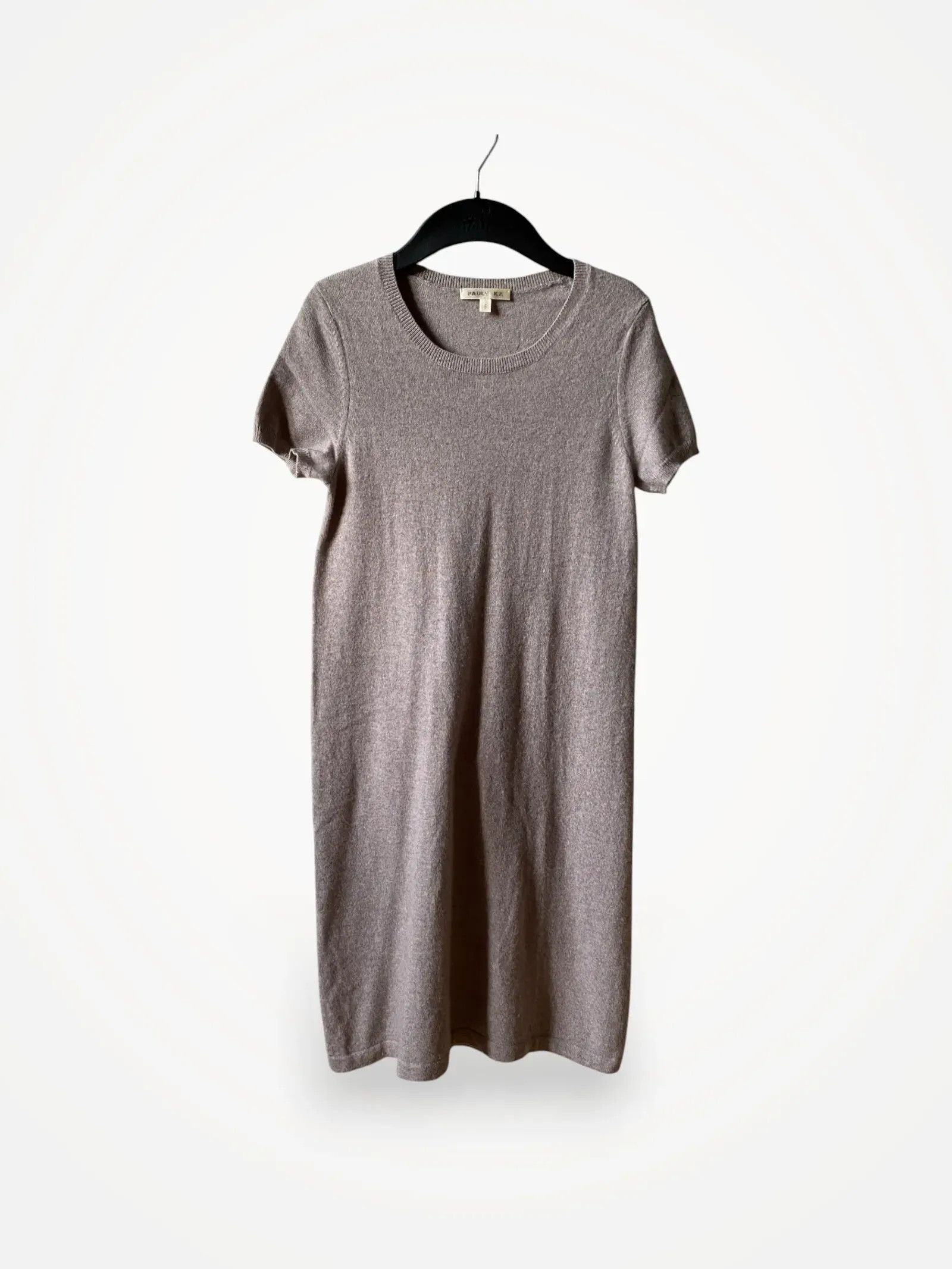PAULE KA Black & White Tweed Knee Length Dress | Grailed