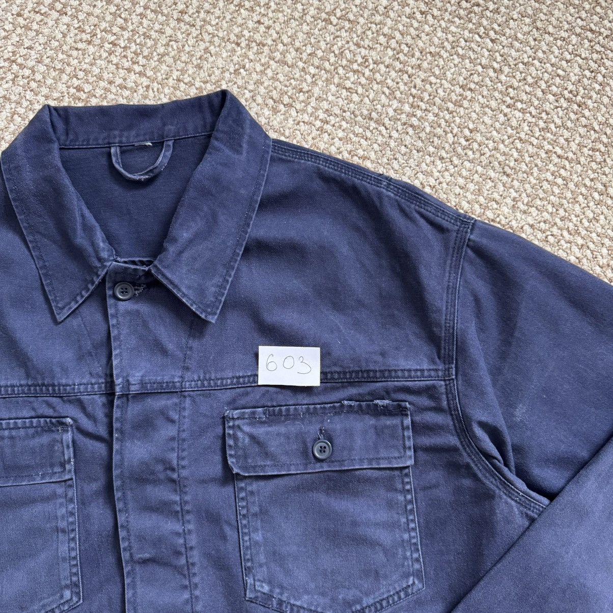 Le Laboureur Vintage washed vintage French works boxy fit jacket Size US XL / EU 56 / 4 - 7 Thumbnail