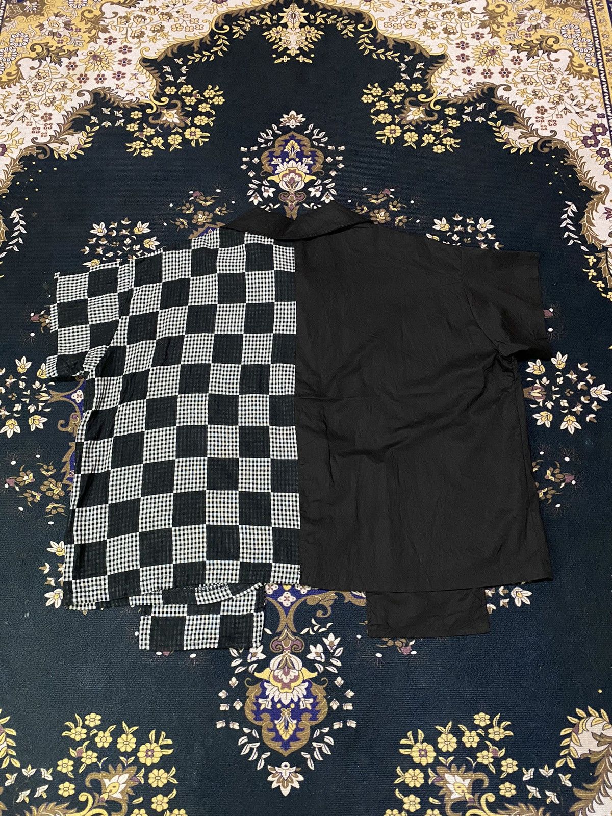 If Six Was Nine × Japanese Brand 🚨LAST🚨Y2K Rare Majo Majo Gothic Style 2 Layered Shirt Size L / US 10 / IT 46 - 9 Thumbnail