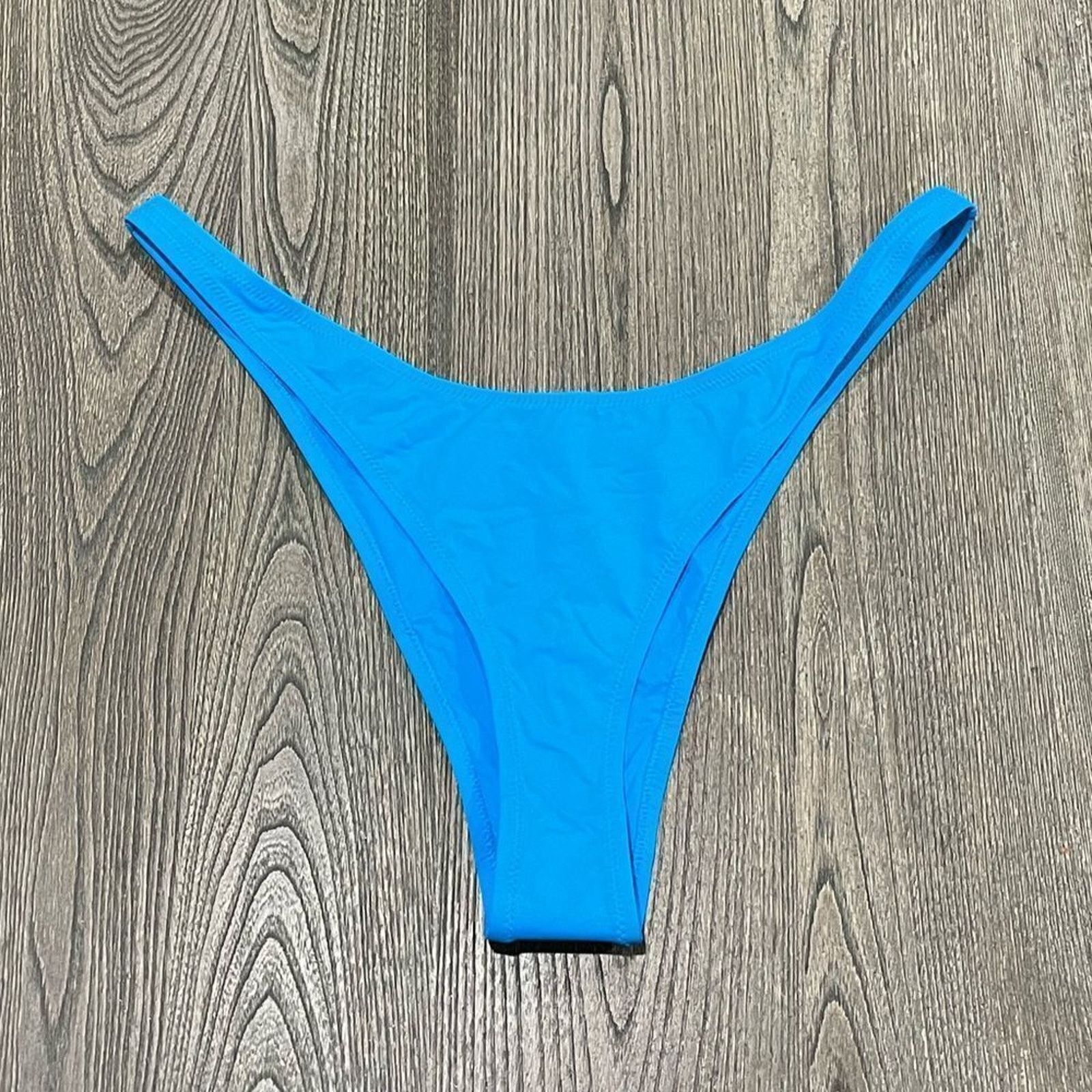 SKIMS NWT Skims Recycled Micro Tanga Bikini Bottom Swimwear 4X Size ONE SIZE - 1 Thumbnail