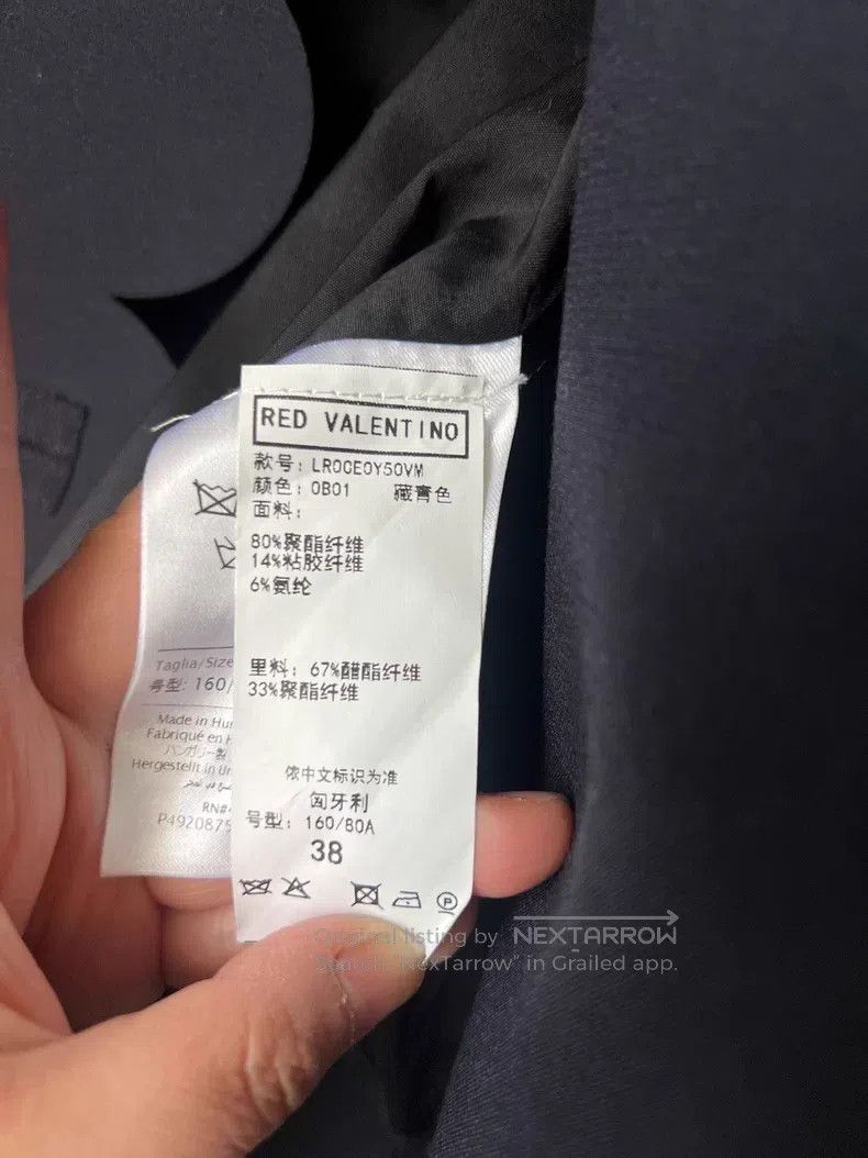 Valentino Valentino Black wavy cape coat Size XS / US 0-2 / IT 36-38 - 5 Thumbnail