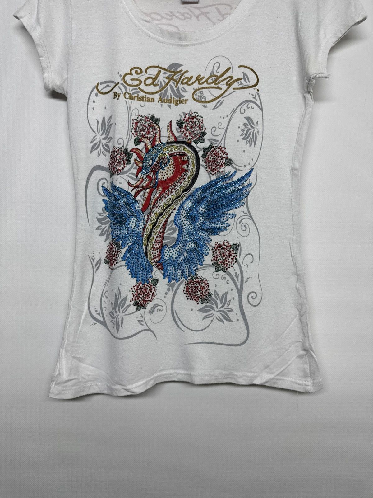 Ed Hardy Y2K Ed Hardy By Christian Audigier T-Shirt Size M / US 6-8 / IT 42-44 - 9 Thumbnail
