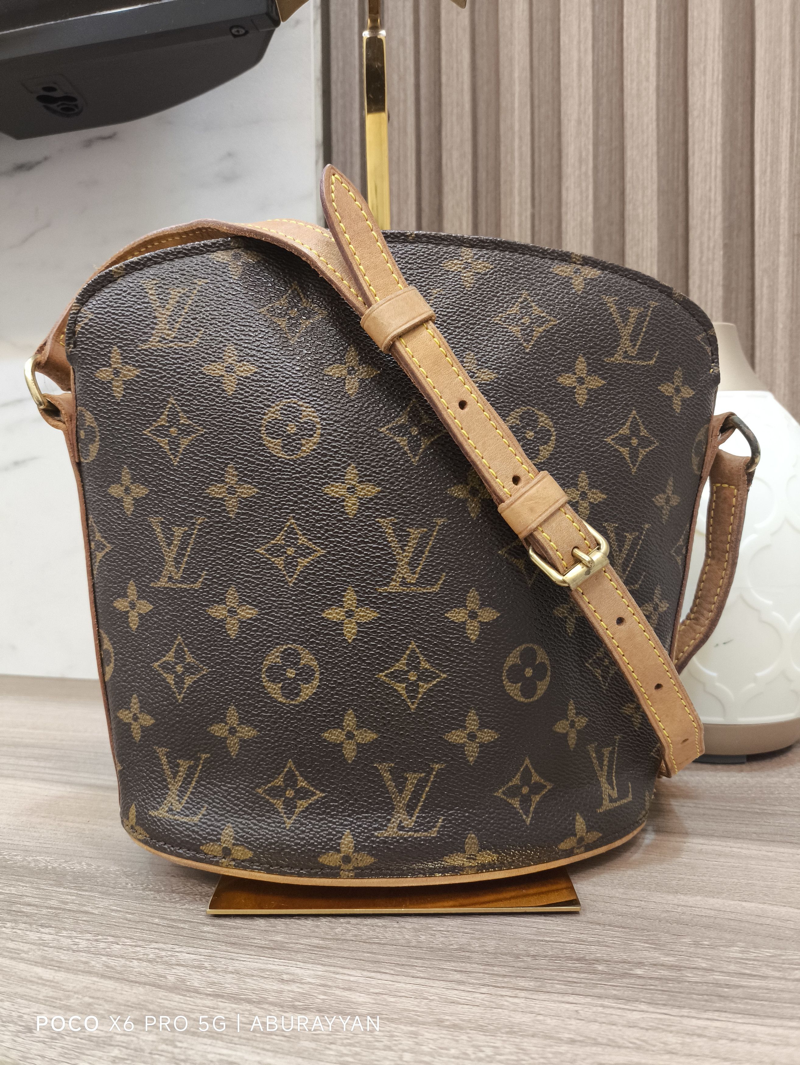 Louis Vuitton Monogram PM Drouot Crossbody Bag
