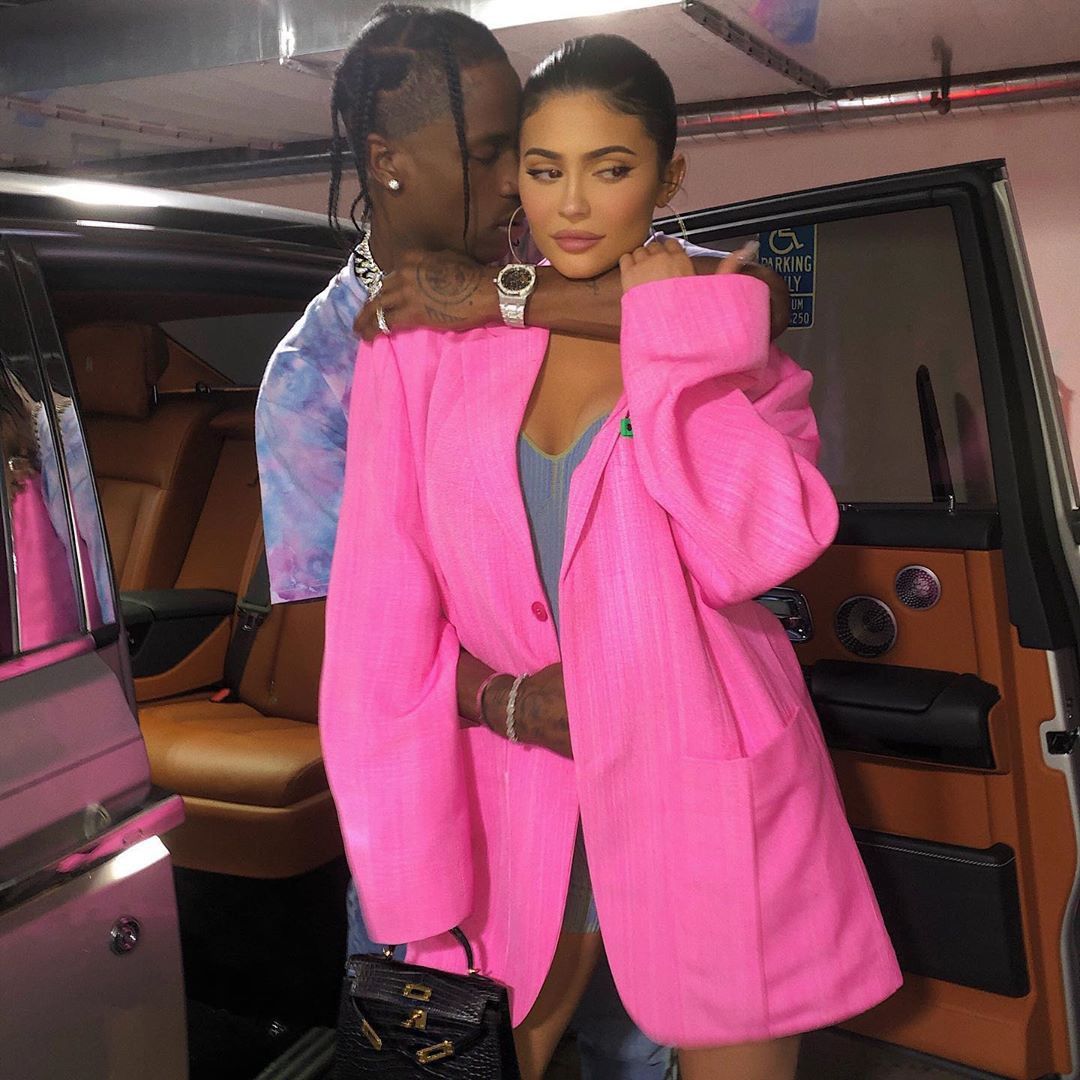 image of Jacquemus La Veste D'homme Blazer Kylie Jenner in Pink, Women's (Size XS)