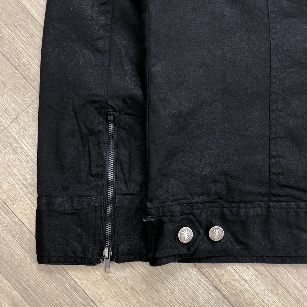If Six Was Nine × Japanese Brand T.F.O.A Crown Cropped Skulls Head Work Jacket Lgb Goa Size US L / EU 52-54 / 3 - 10 Thumbnail