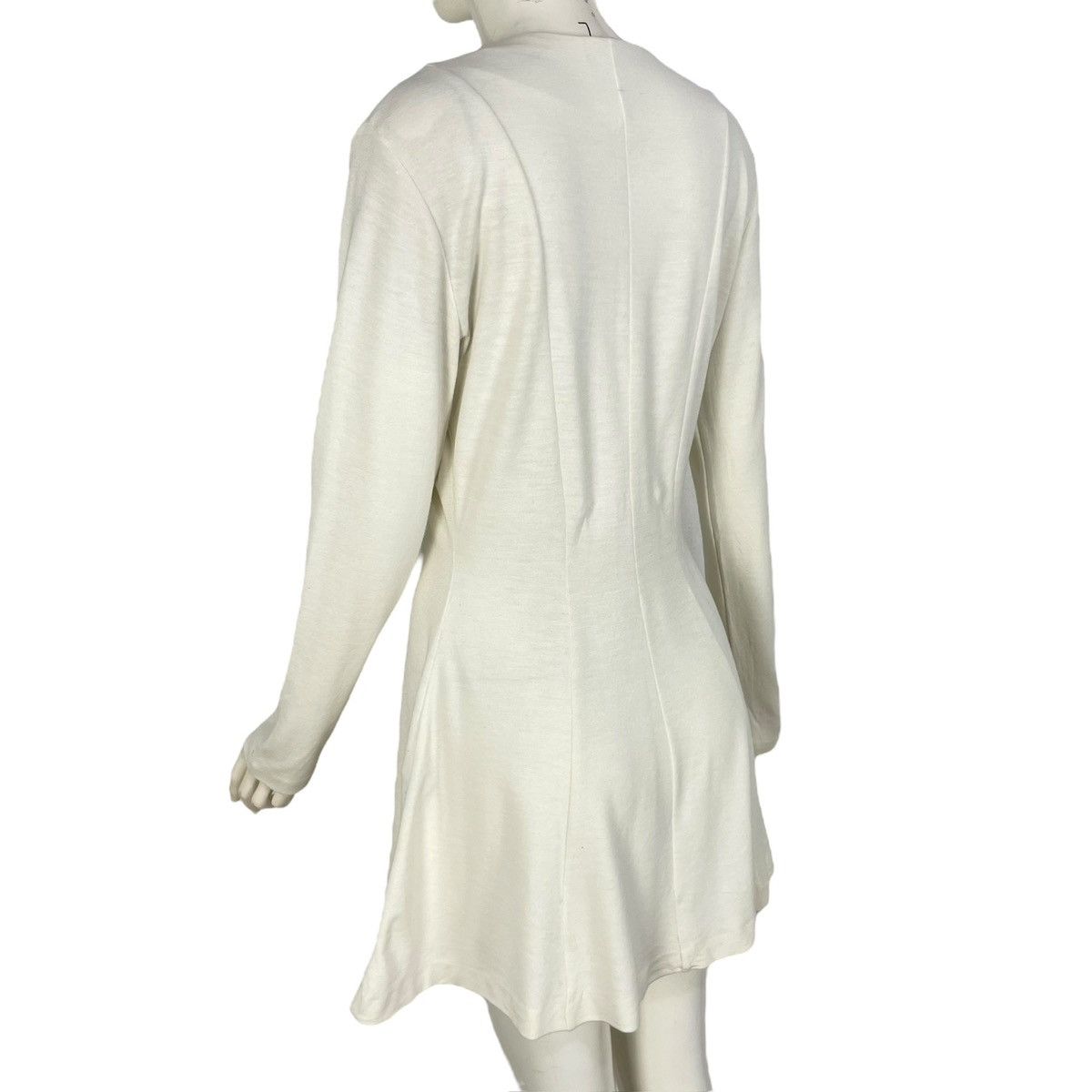 Norma Kamali Vintage 90s Norma Kamali Dress Long Sleeve Button Cardigan Size S / US 4 / IT 40 - 6 Thumbnail