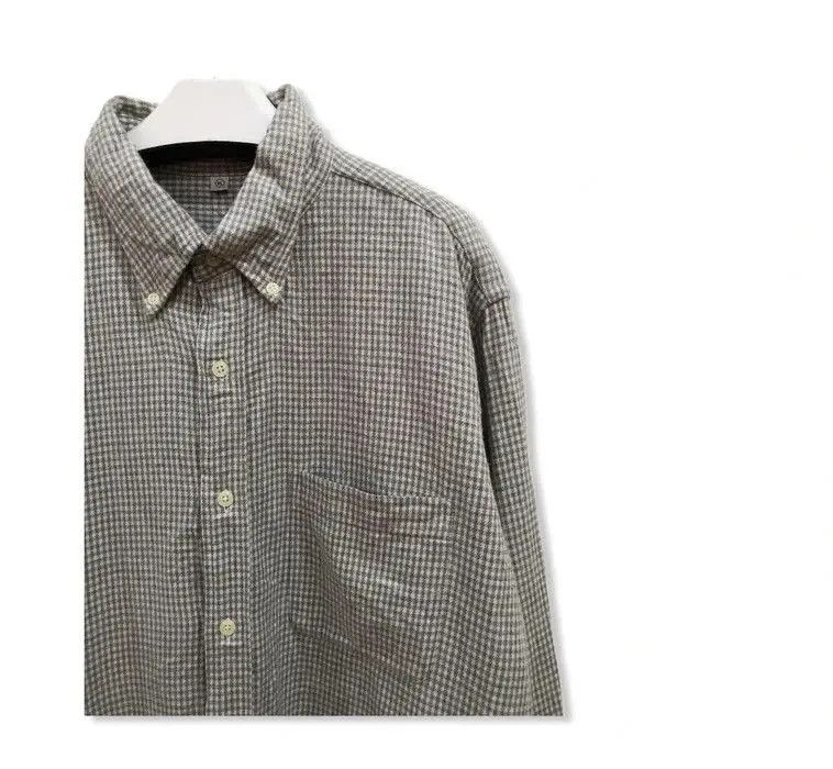 Flannel Japanese Brand Uniqlo Flannel Shirt 👕 Size US XL / EU 56 / 4 - 2 Thumbnail