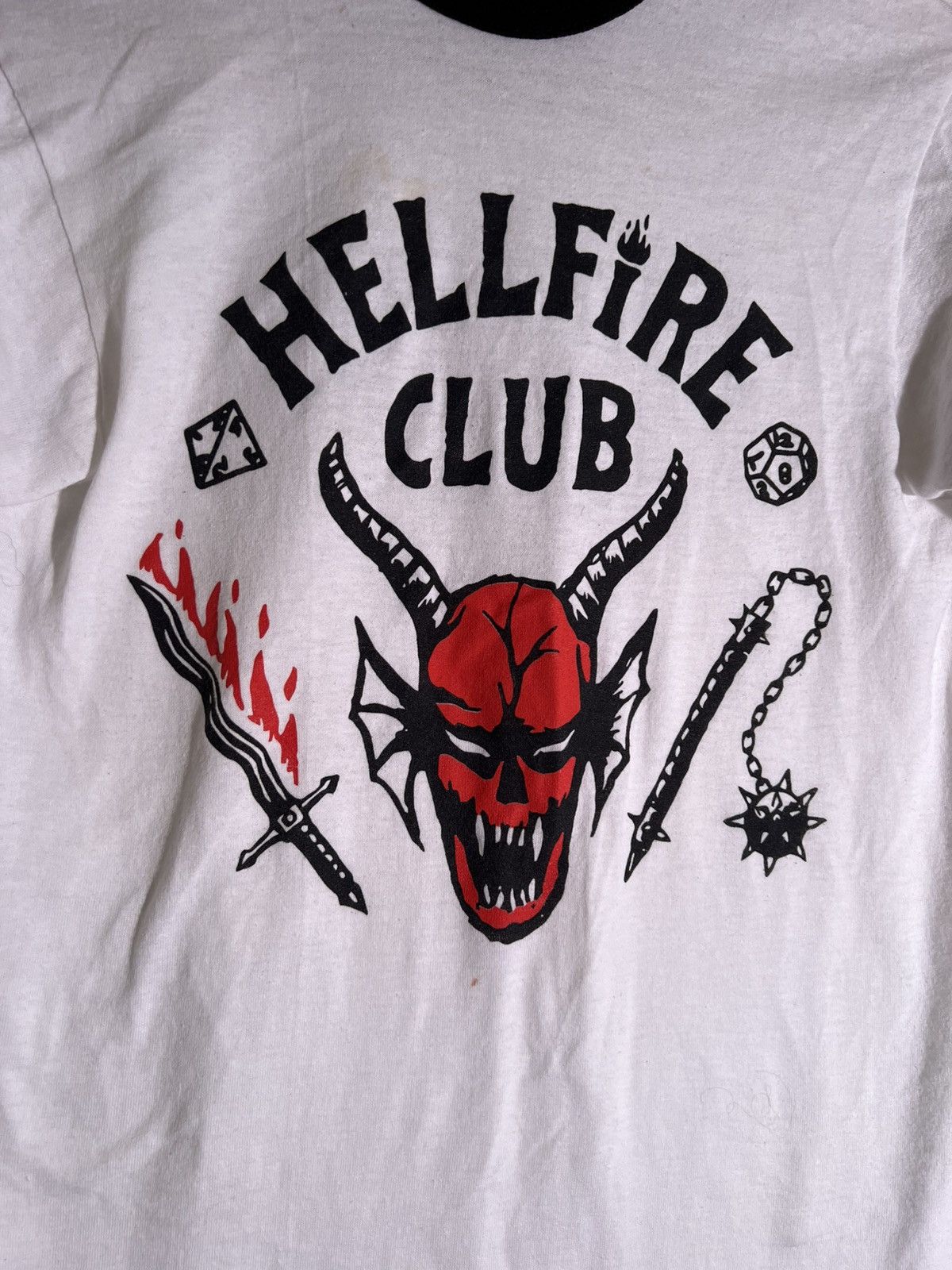 Vintage Late Y2K 2000’s Vintage Stranger Things Hellfire Club Shirt Size US S / EU 44-46 / 1 - 3 Thumbnail