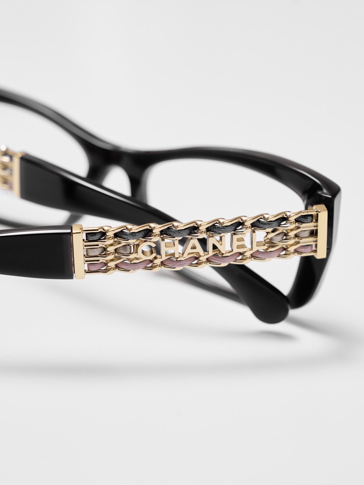 Chanel CHANEL 0CH3484Q 1716 Sunglasses BLACK/GOLD Size ONE SIZE - 7 Thumbnail
