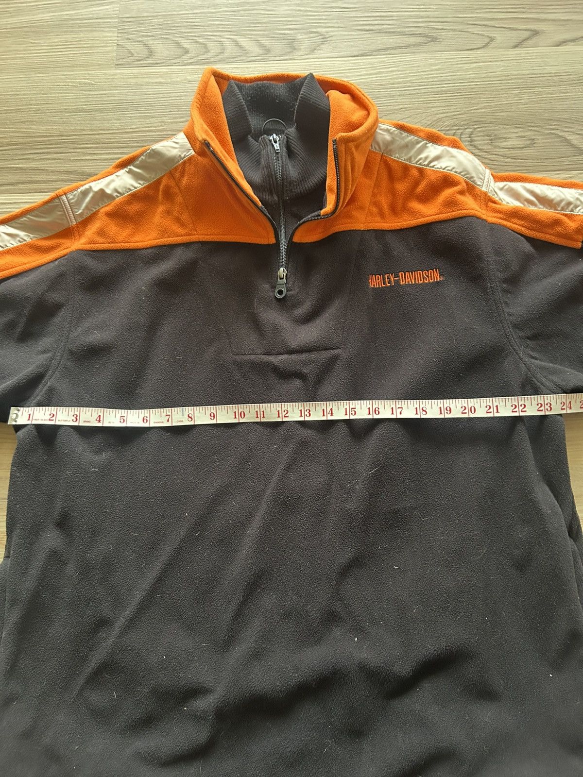 Harley Davidson Harley Davidson Double Zip Waterproof Fleece Pullover Size US XL / EU 56 / 4 - 9 Thumbnail