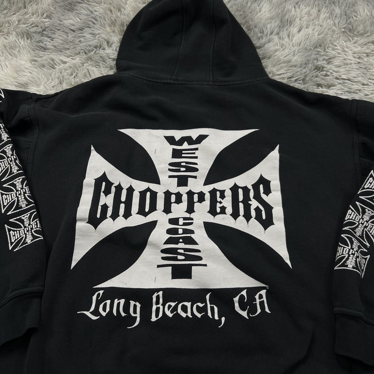 Vintage × West Coast Choppers AUTHENTIC Vintage West Coast Choppers Hoodie XL(Jesse Who?) Size US XL / EU 56 / 4 - 10 Thumbnail