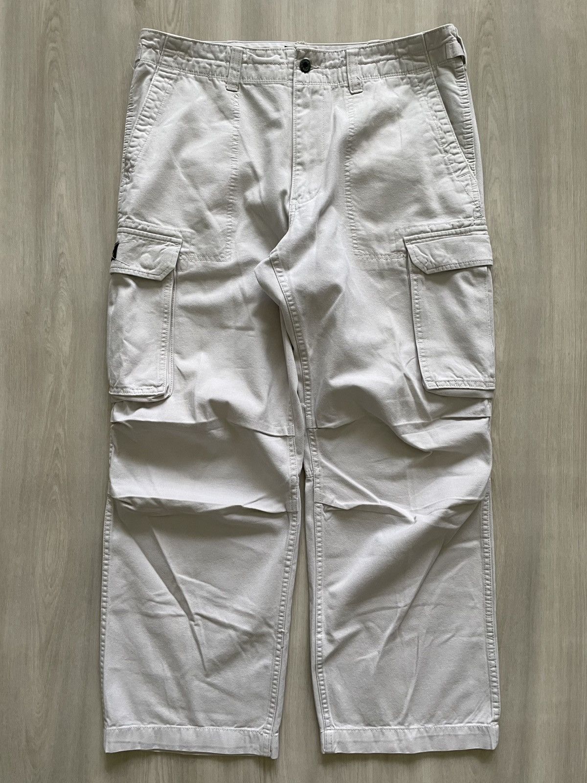 Polo Ralph Lauren × Vintage Vintage Ralph Lauren Military Surplus Khaki Cargo Pants Size US 34 / EU 50 - 4 Thumbnail
