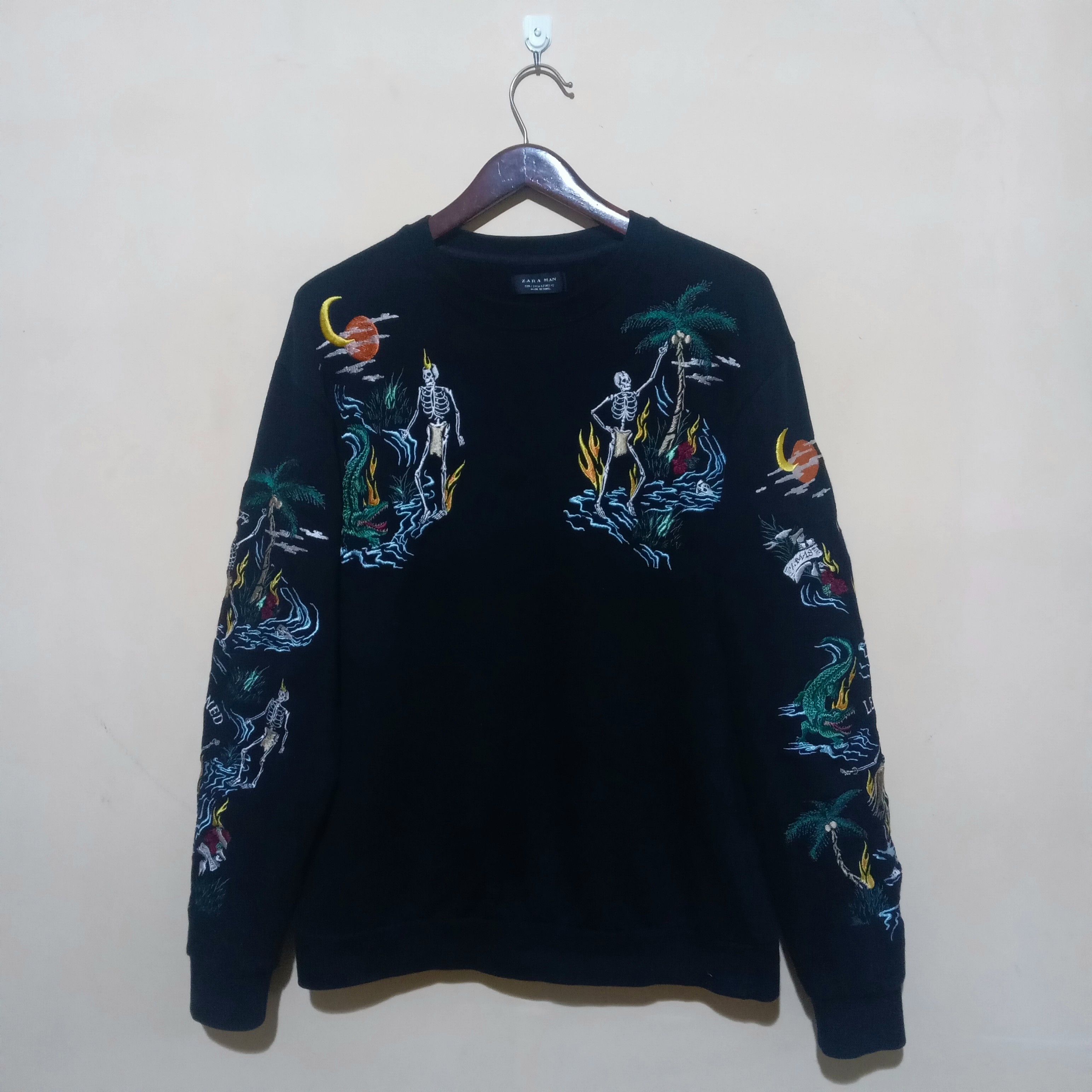 Japanese Brand Sukajan sweatshirt zara embordied Size US L / EU 52-54 / 3 - 2 Thumbnail