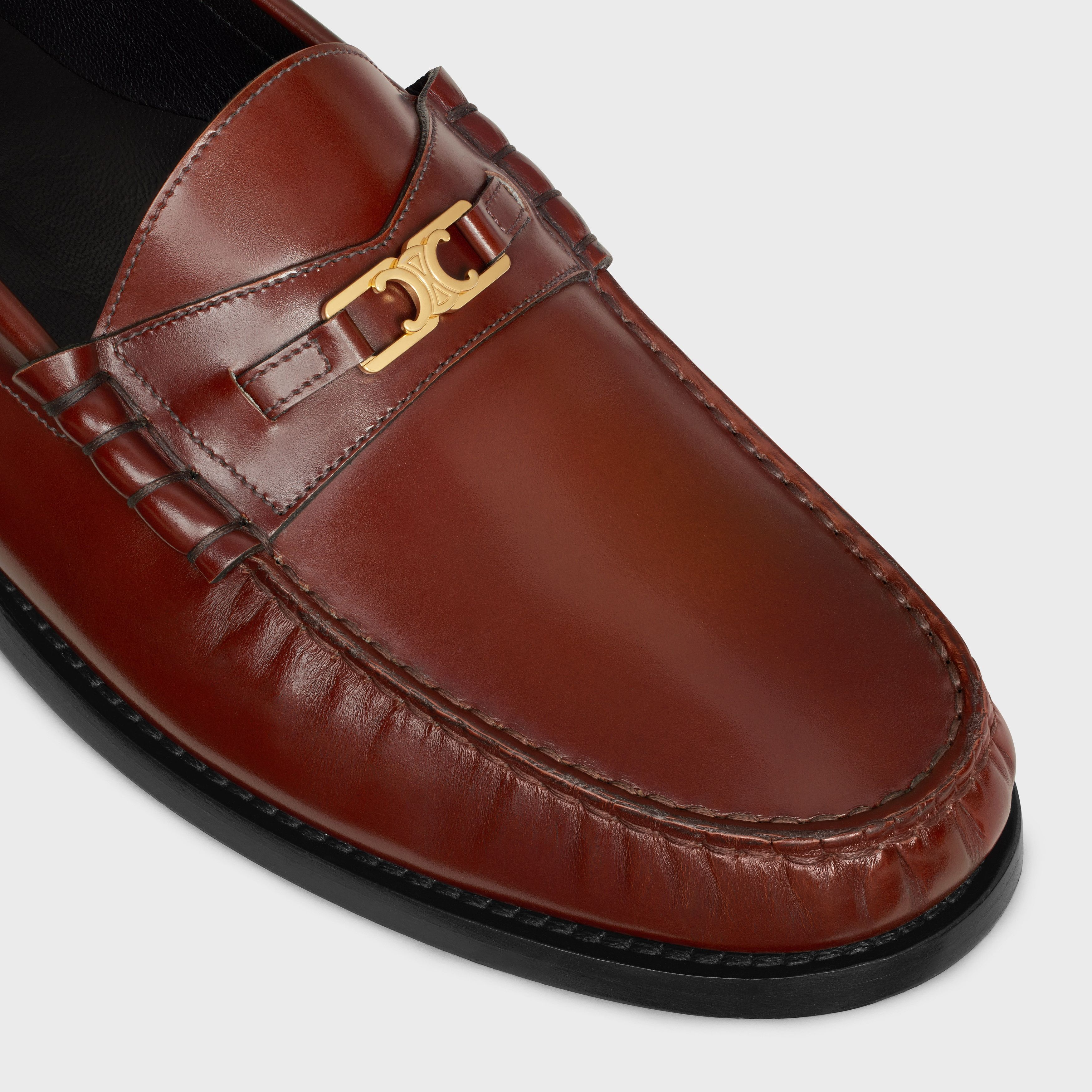 Celine o1bcso1str0625 334773602C Triomphe Loafers in Fox Red Size US 11 / EU 44 - 4 Thumbnail