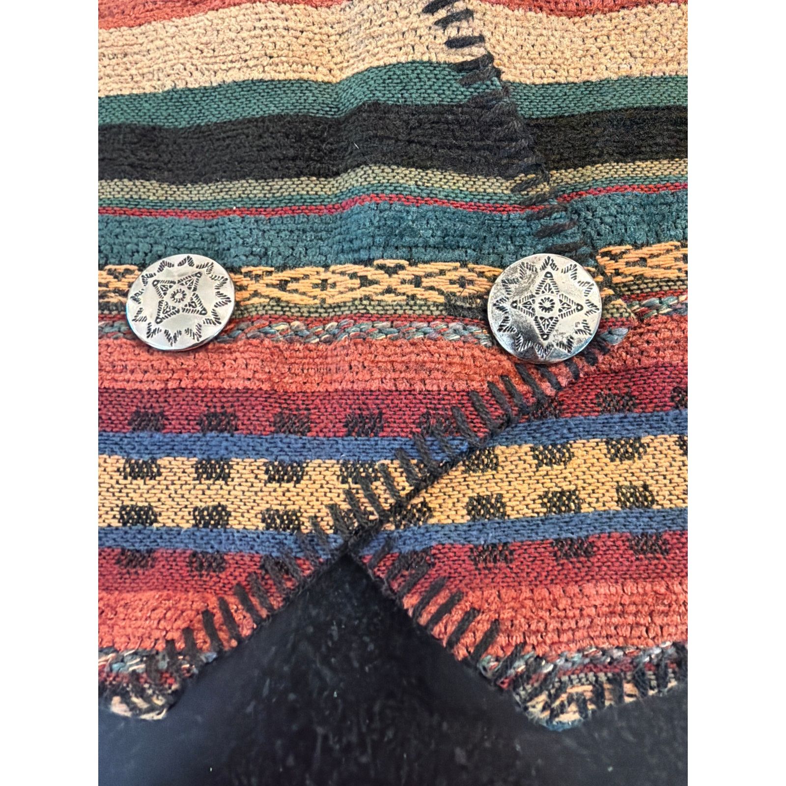 Other Roughrider 3720 Southwestern Tapestry Vest Men’s M Western Size US M / EU 48-50 / 2 - 5 Thumbnail
