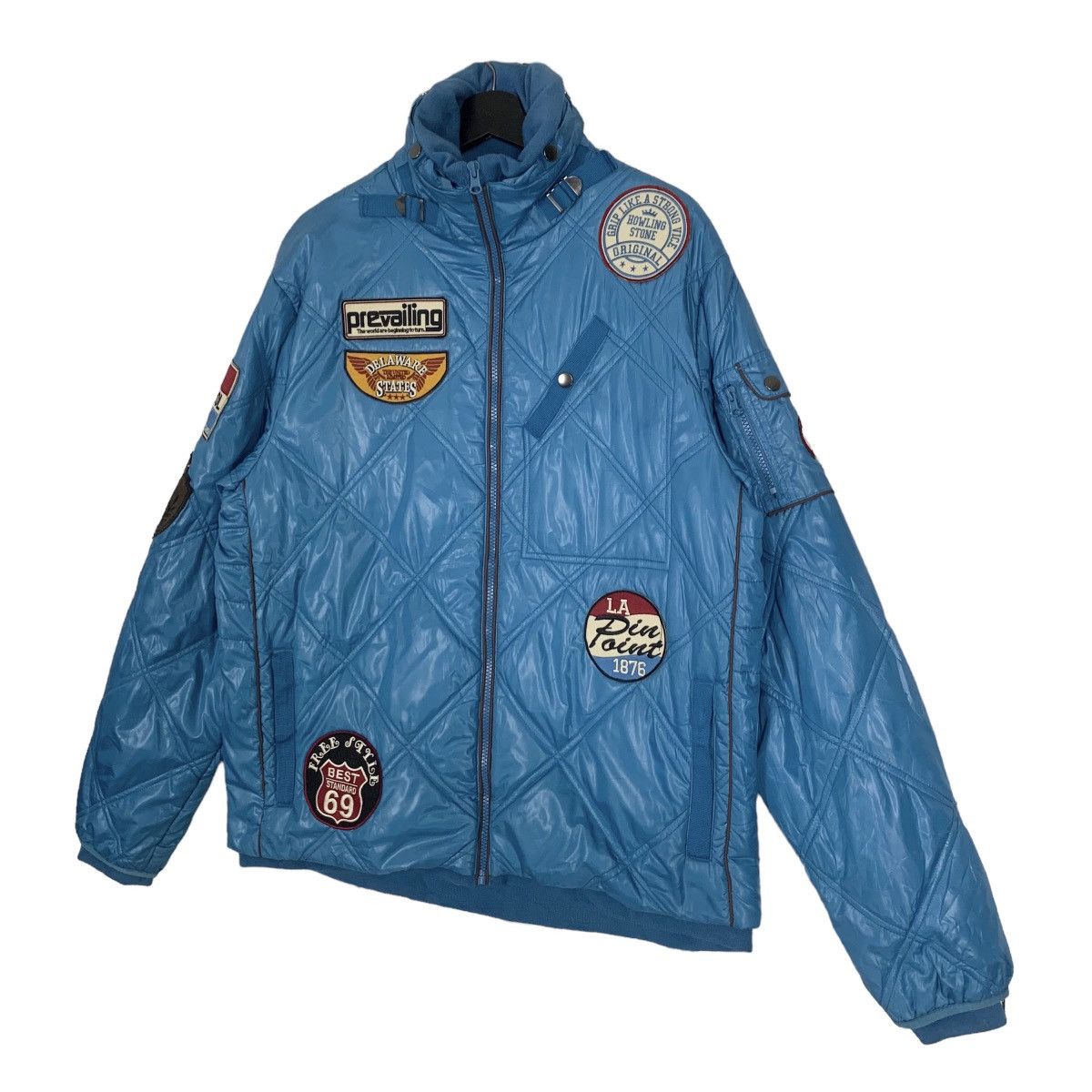 Vintage Vintage Clone Devgru Annivers Chiefs Camp Quilted Jacket Size US L / EU 52-54 / 3 - 5 Thumbnail