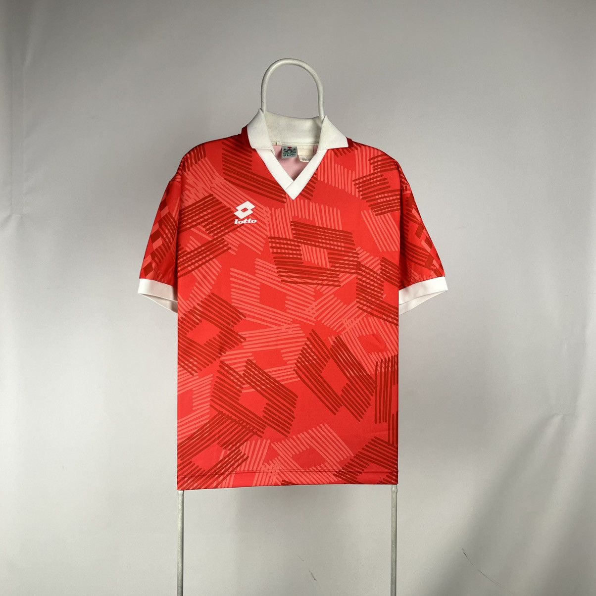 1990s LOTTO CALCIO ITALIA FOOTBALL SHIRT SOCCER JERSEY