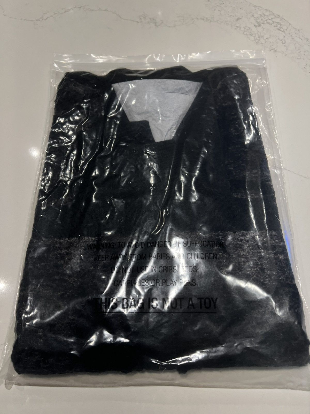 Supreme Supreme Faux Fur Zip Up Cardigan Black Large | Grailed