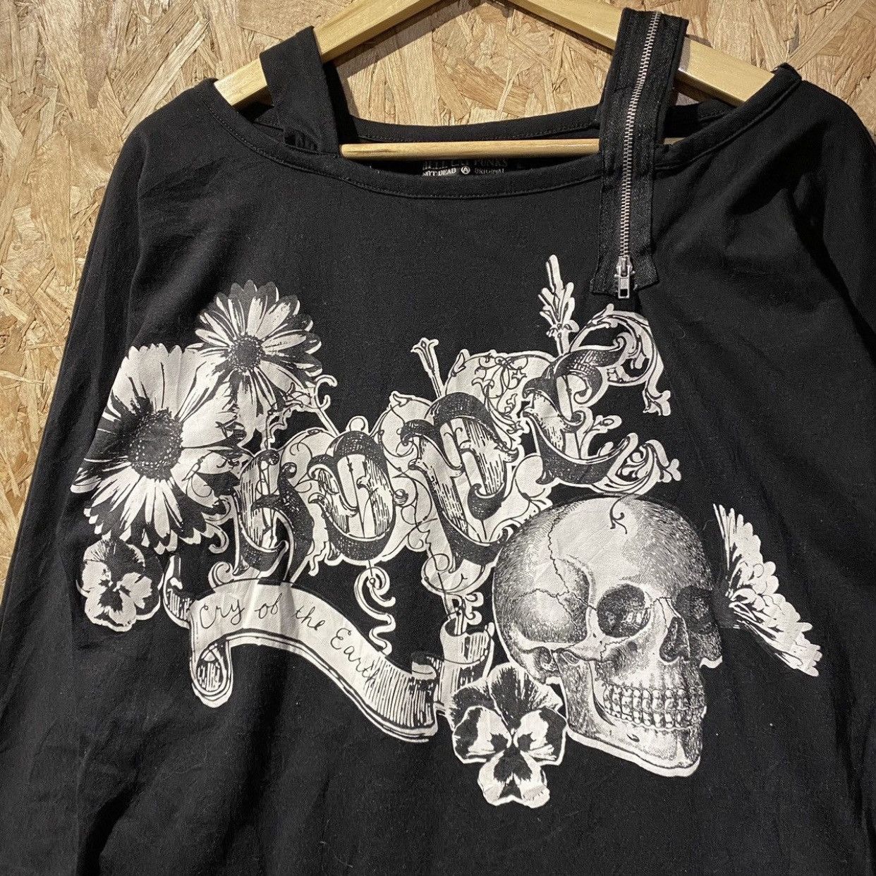 If Six Was Nine × Japanese Brand × Le Grande Bleu (L.G.B.) Hell cat punks skull “Gope” Long sleeve shirt Size US L / EU 52-54 / 3 - 3 Thumbnail