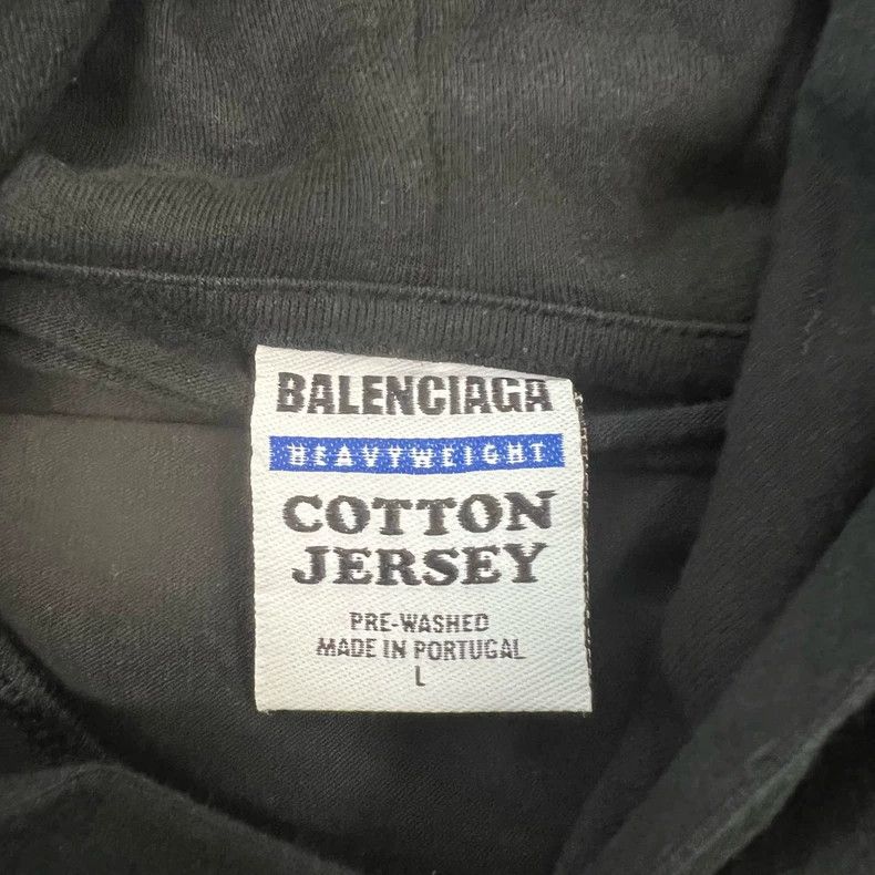 Balenciaga Balenciaga Mirror label exposed hooded sweater Size US L / EU 52-54 / 3 - 5 Thumbnail