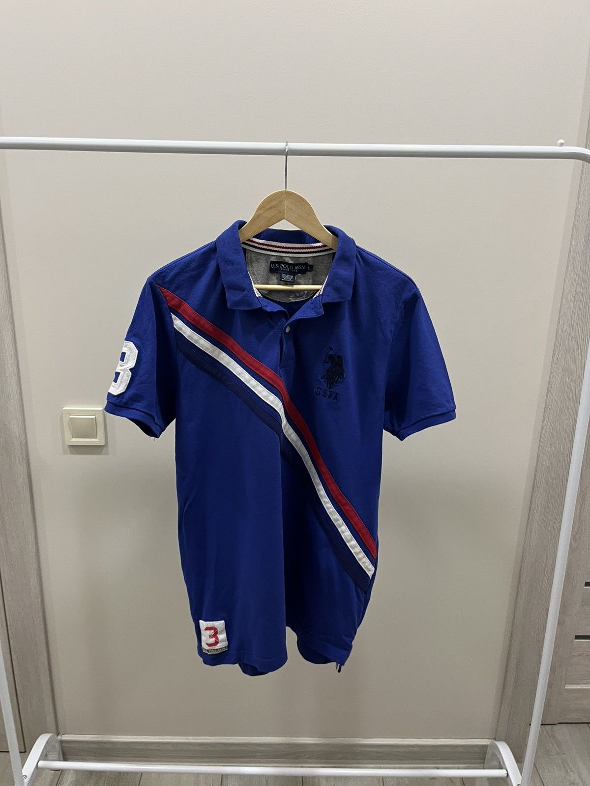 Vintage VINTAGE POLO RALPH LAUREN RUGBY 3 BIG PONY Polos T- shirt Size US L / EU 52-54 / 3 - 1 Thumbnail