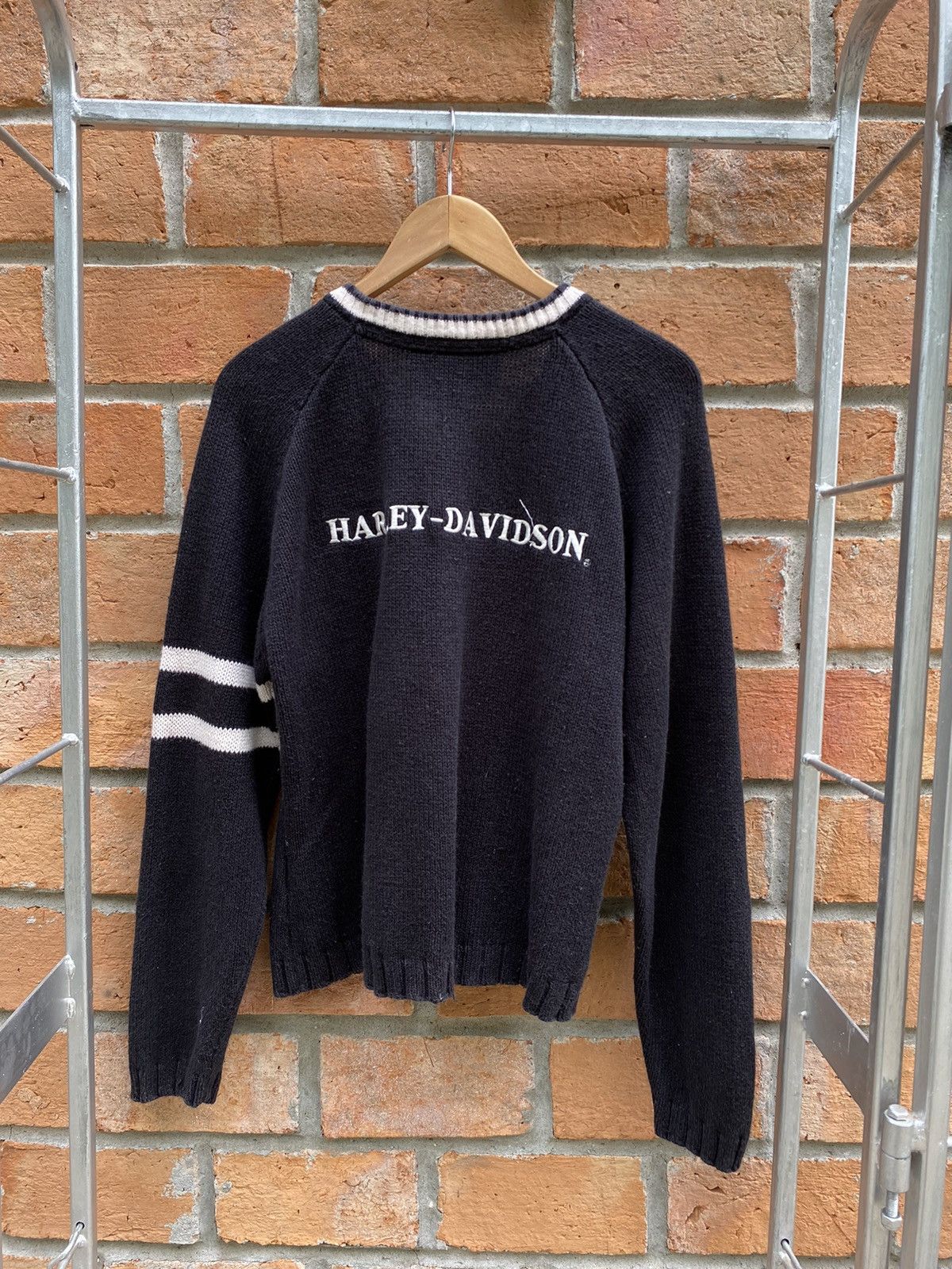 Harley Davidson Harley Davidson knitted zip jacket Size US XL / EU 56 / 4 - 3 Thumbnail