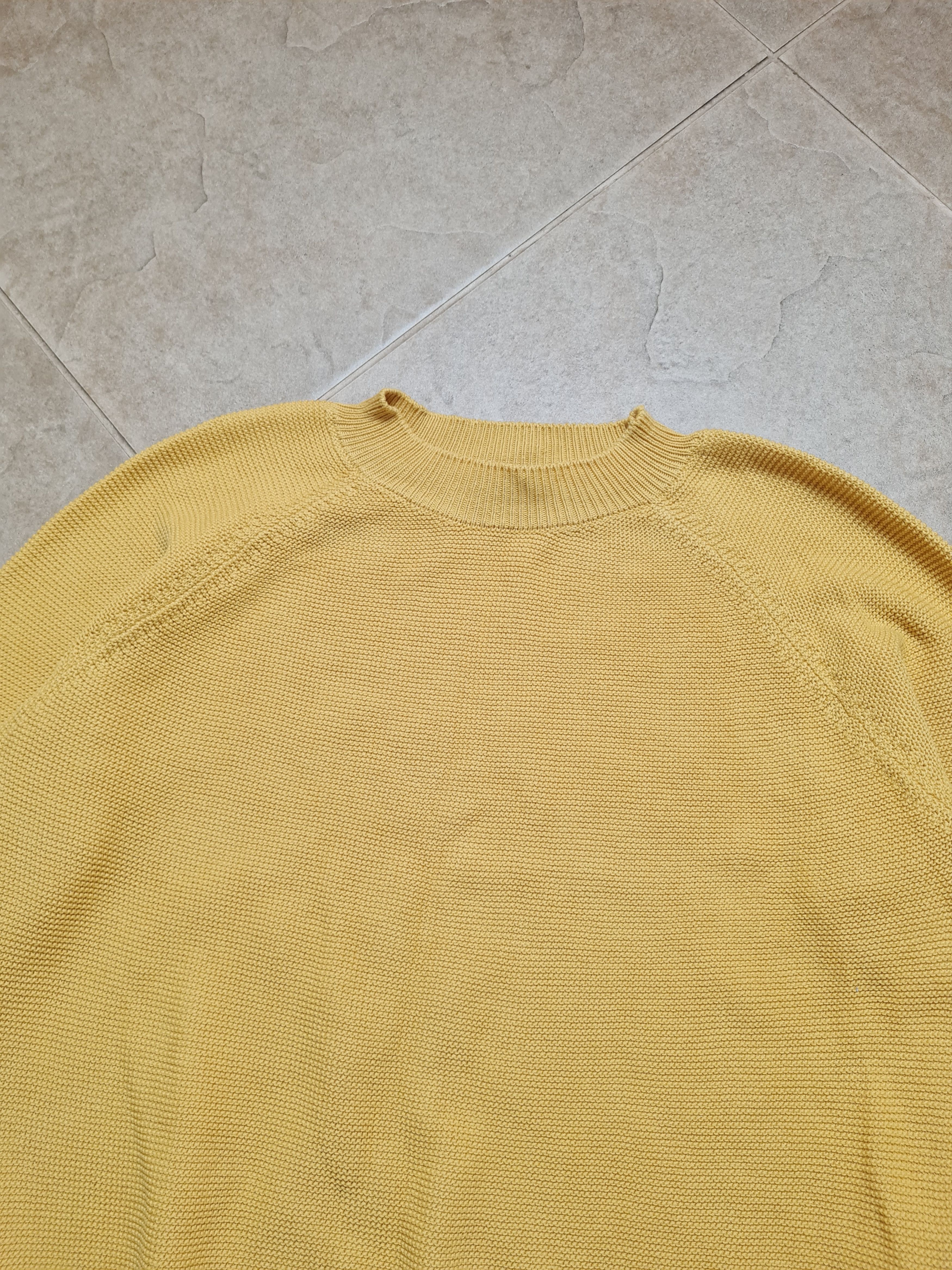 Max Mara Weekend Max Mara Womens Yellow Knit Sweater Raglan Sleeve Size M / US 6-8 / IT 42-44 - 9 Thumbnail